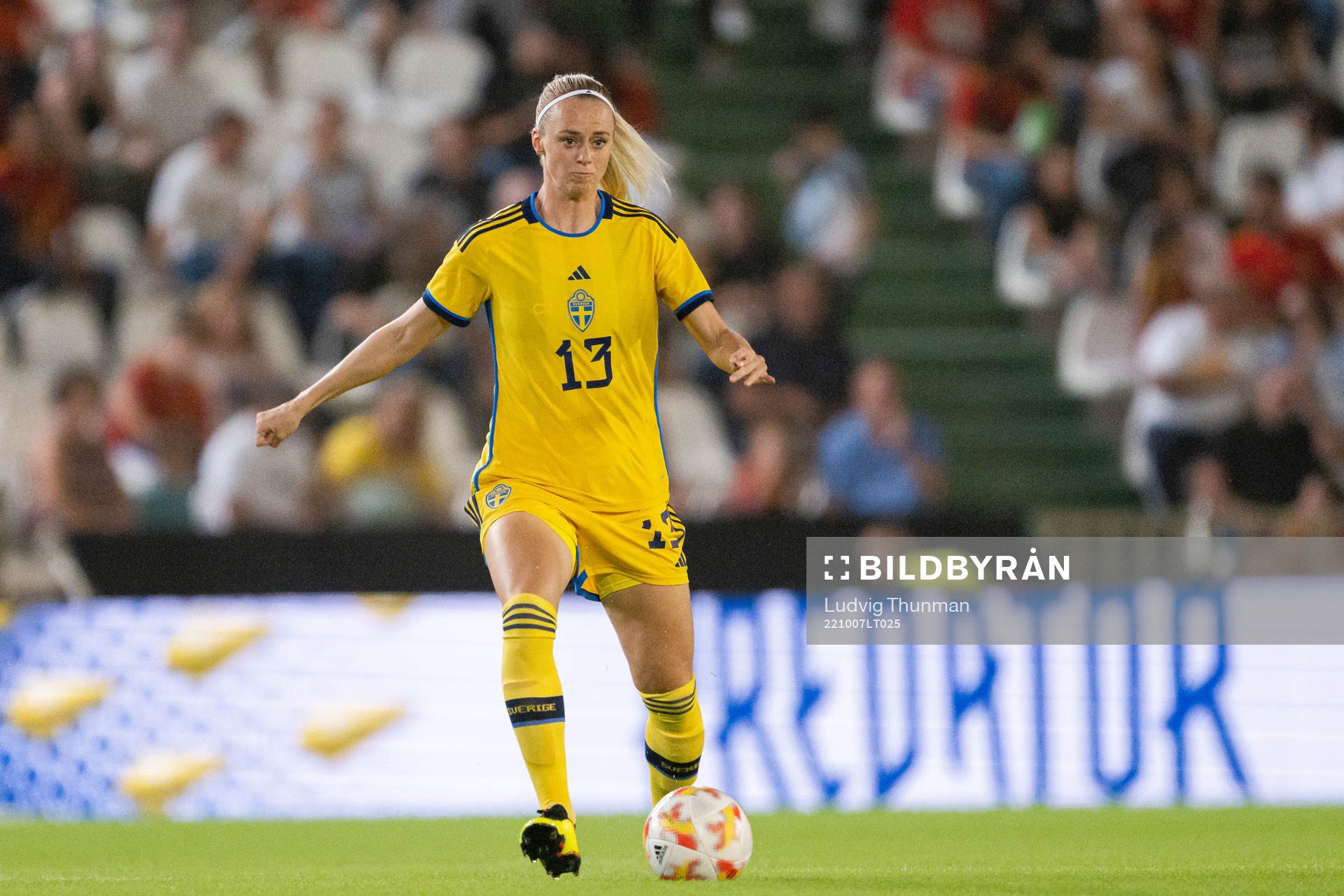 Amanda Ilestedt of Sweden