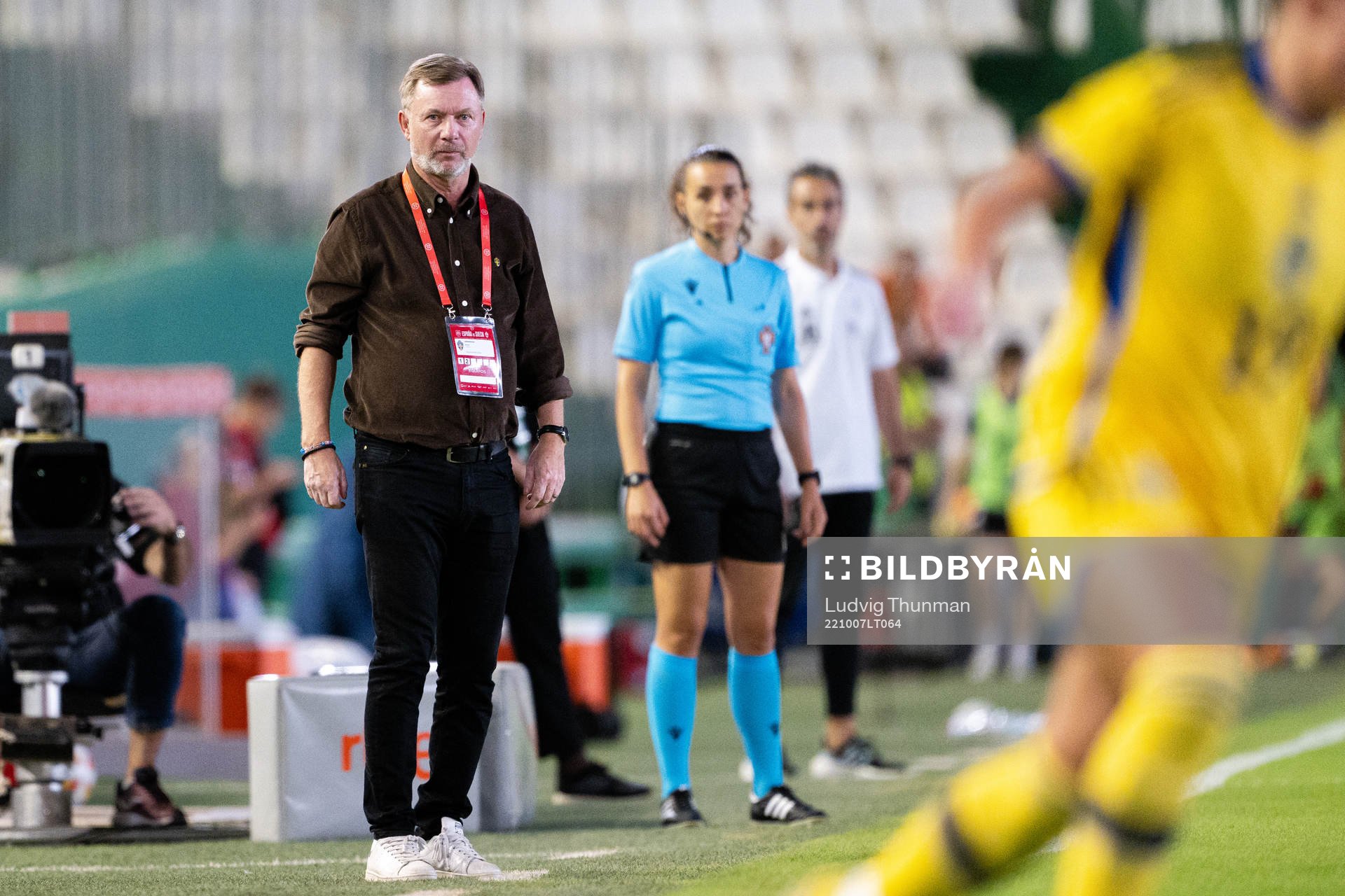 Head coach Peter Gerhardsson of Sweden