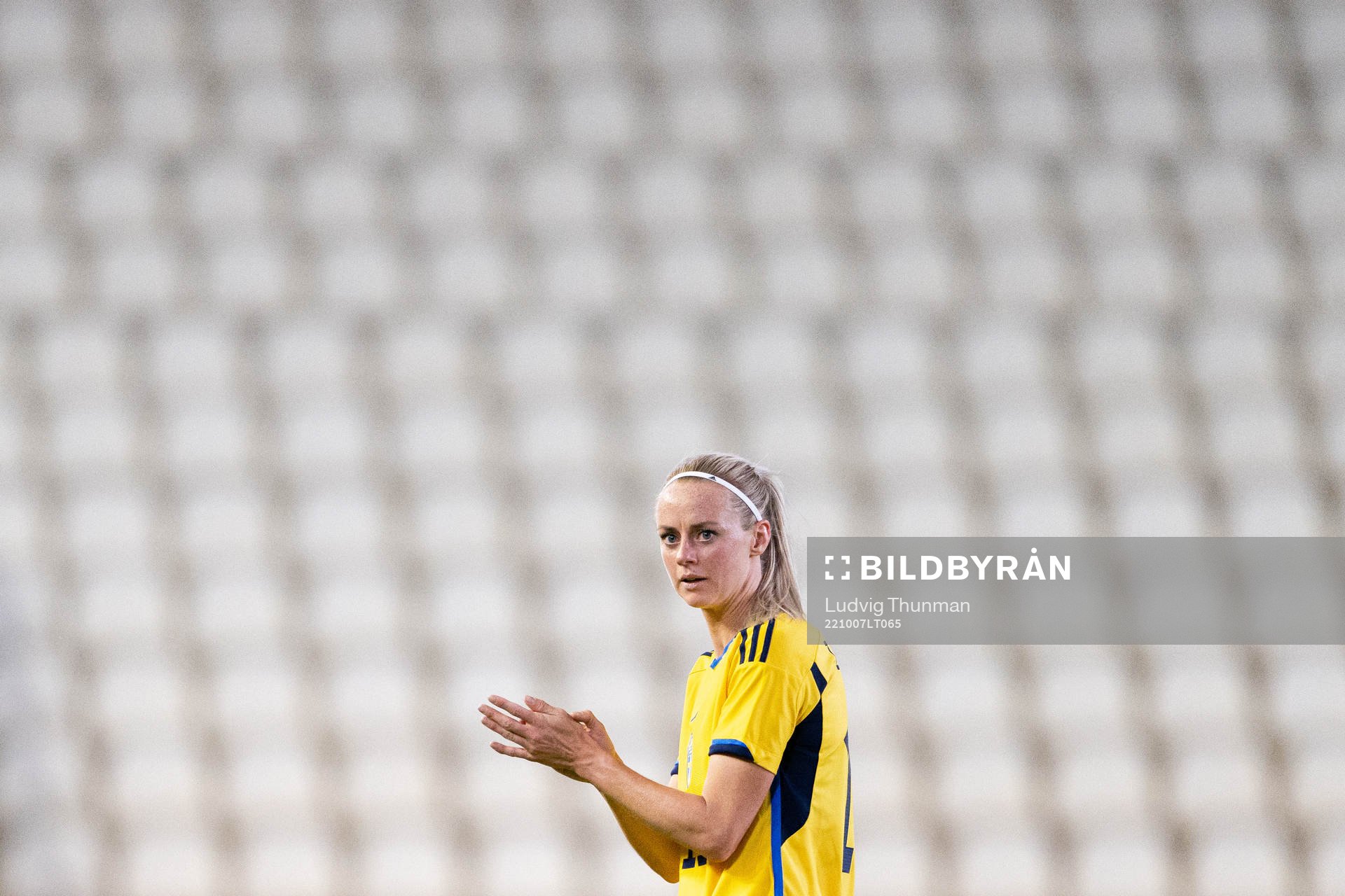 Amanda Ilestedt of Sweden