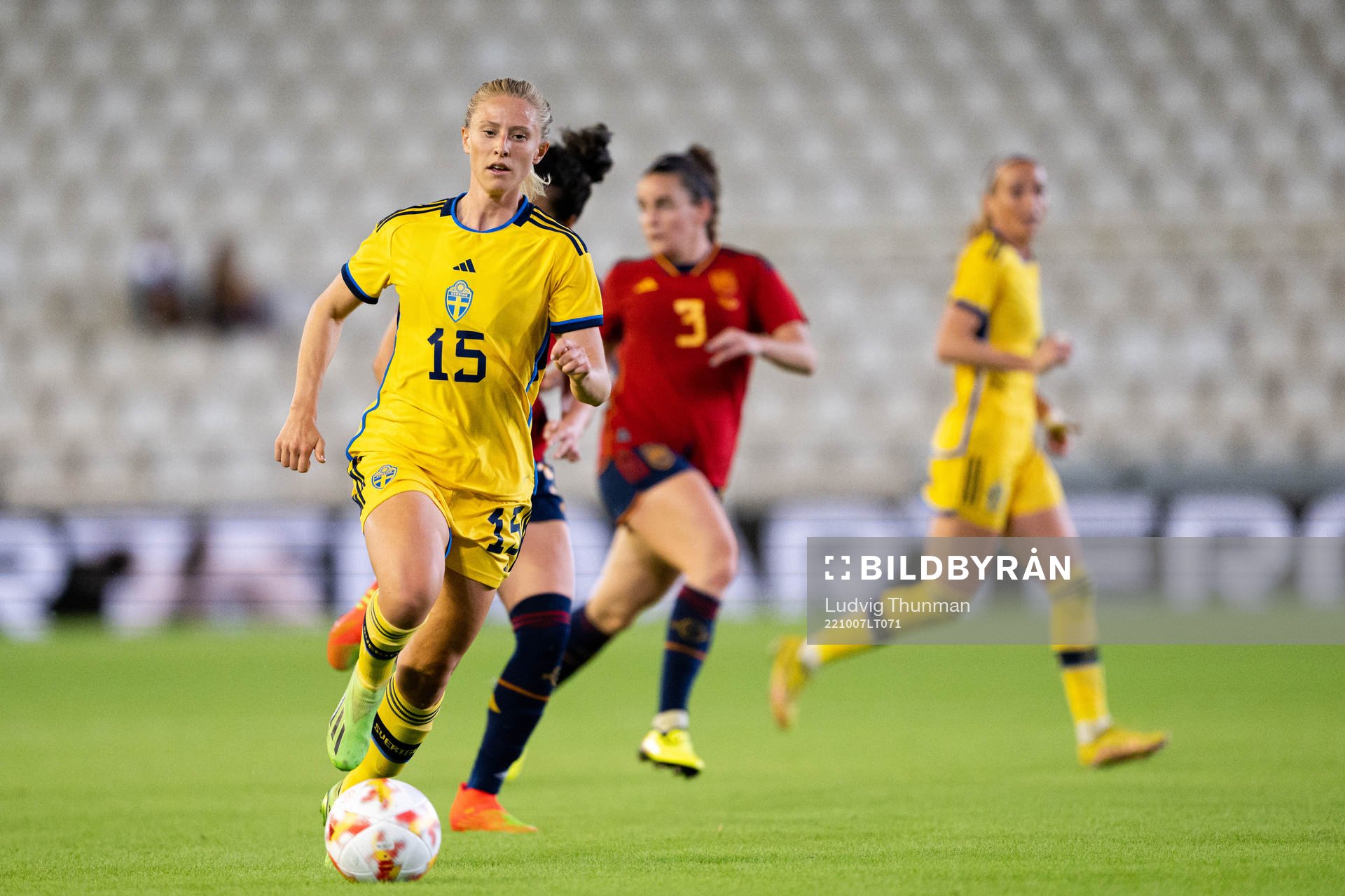 Rebecka Blomqvist of Sweden