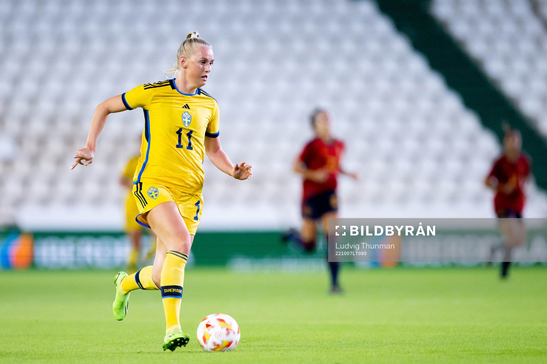 Stina Blackstenius of Sweden