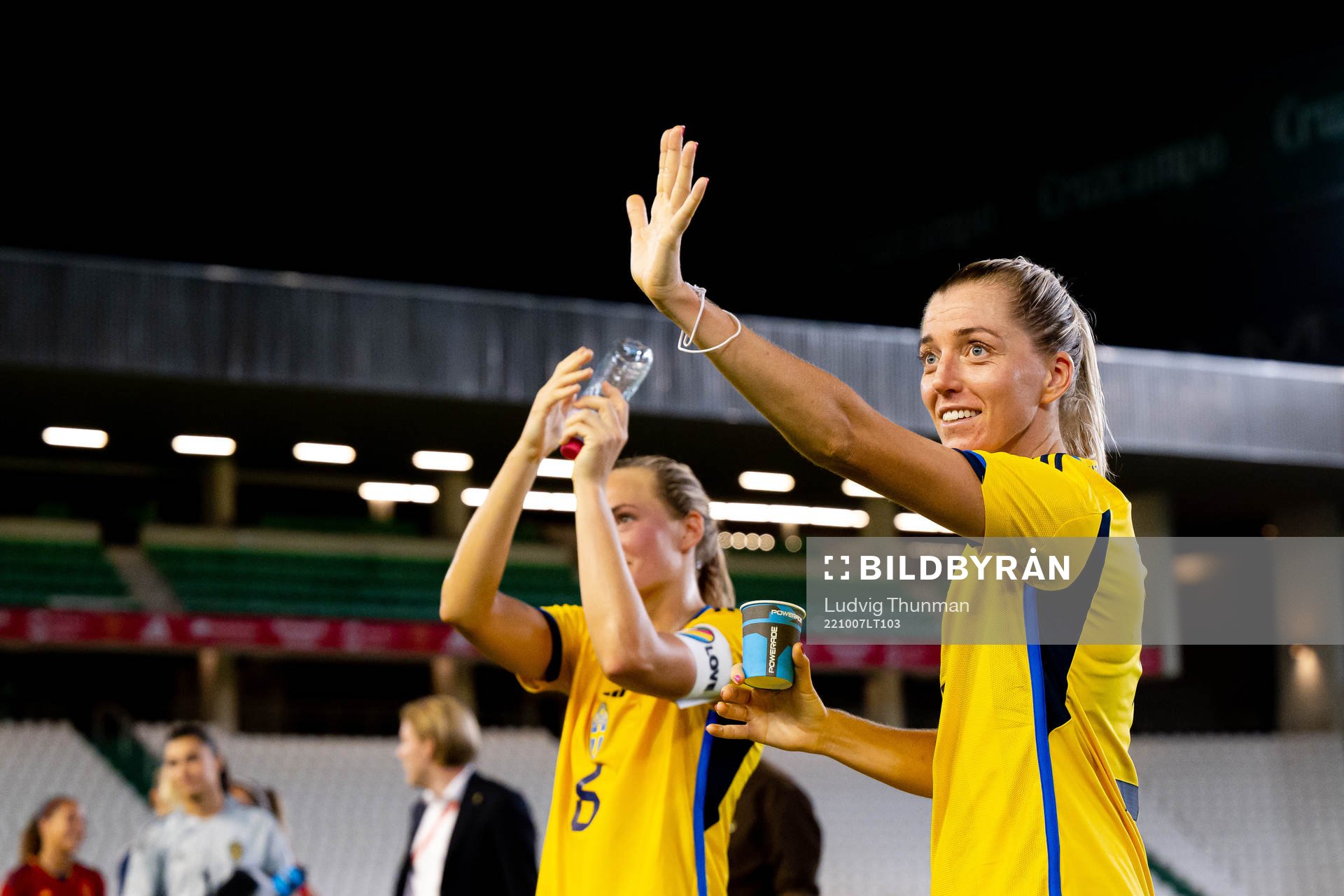 Magdalena Eriksson and Linda Sembrant of Sweden