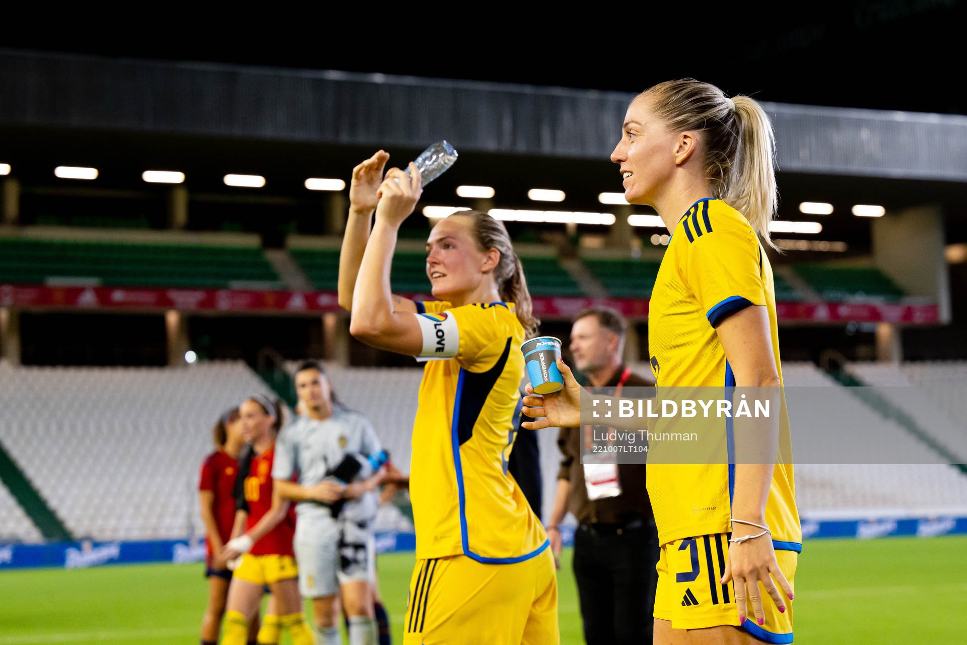 Magdalena Eriksson and Linda Sembrant of Sweden