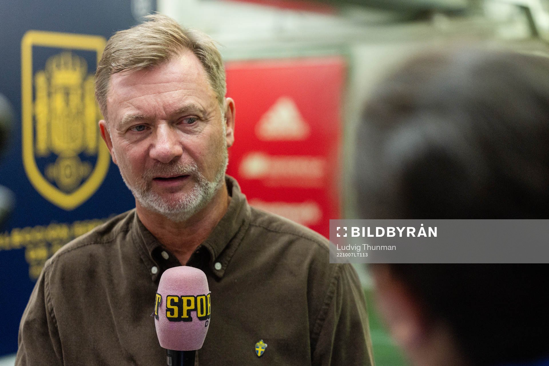 Head coach Peter Gerhardsson of Sweden