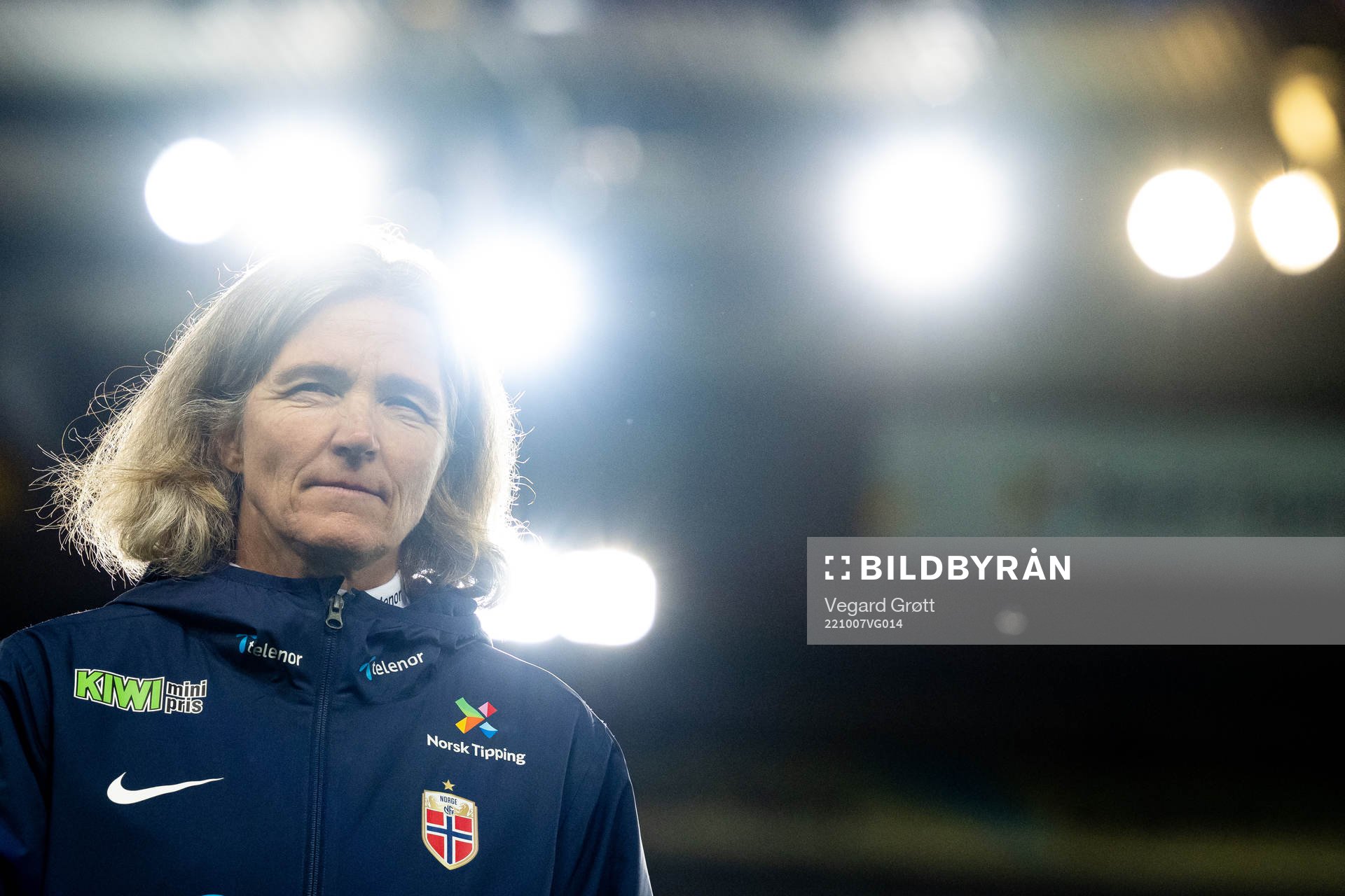 Head coach Hege Riise of Norway