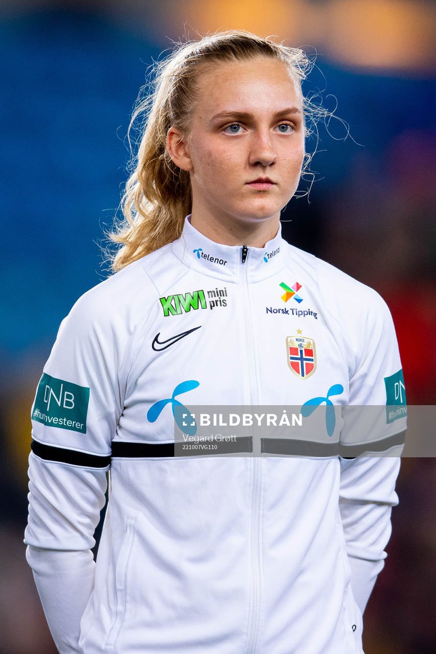 Goalkeeper Sunniva Skoglund of Norway