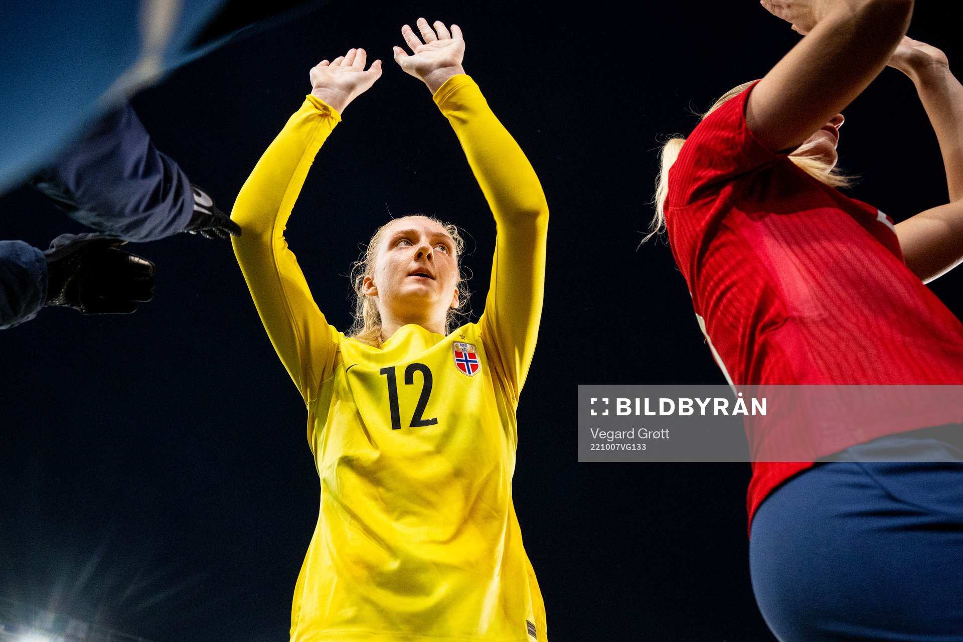 Goalkeeper Sunniva Skoglund of Norway