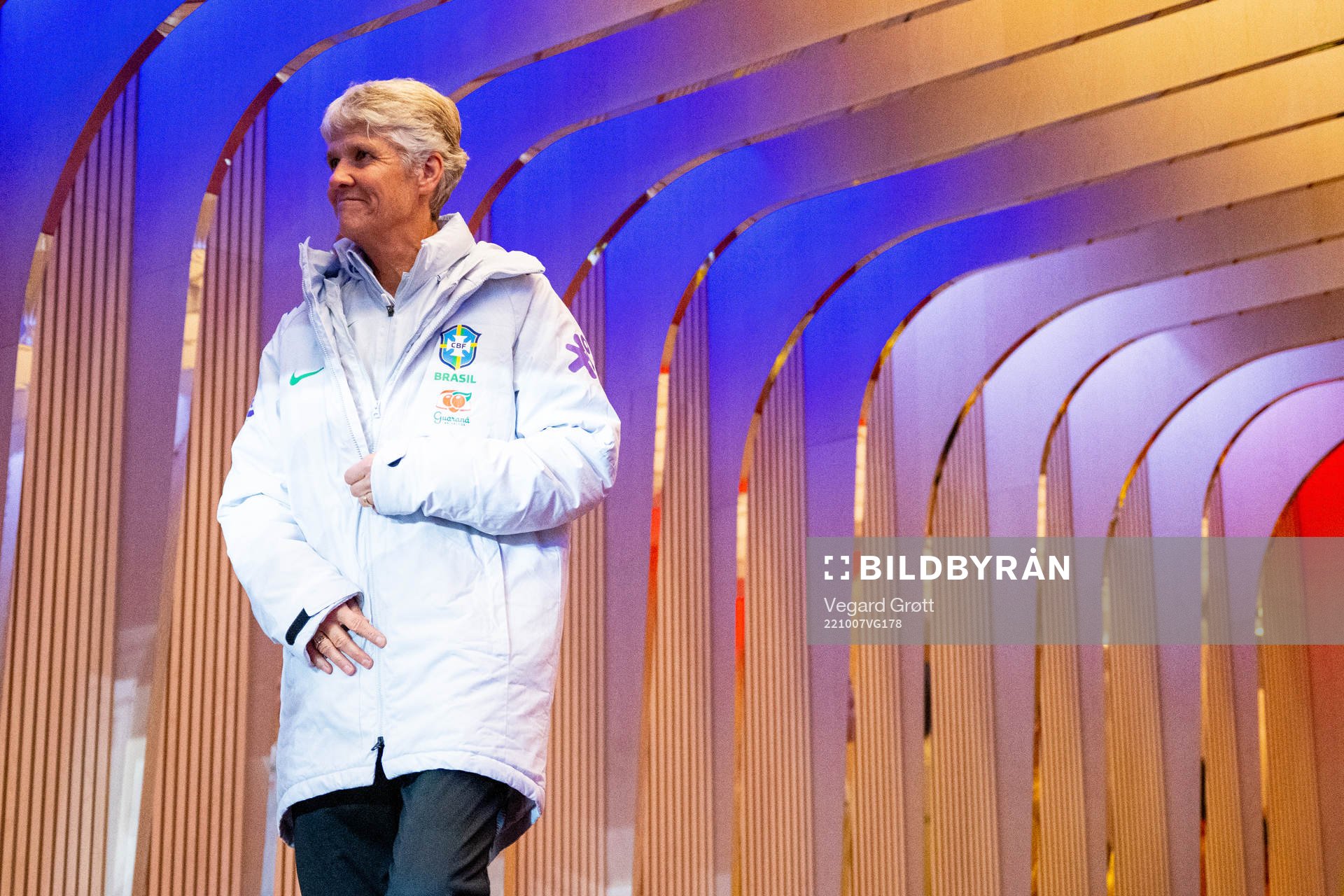 Pia Sundhage, head coach of Brazil