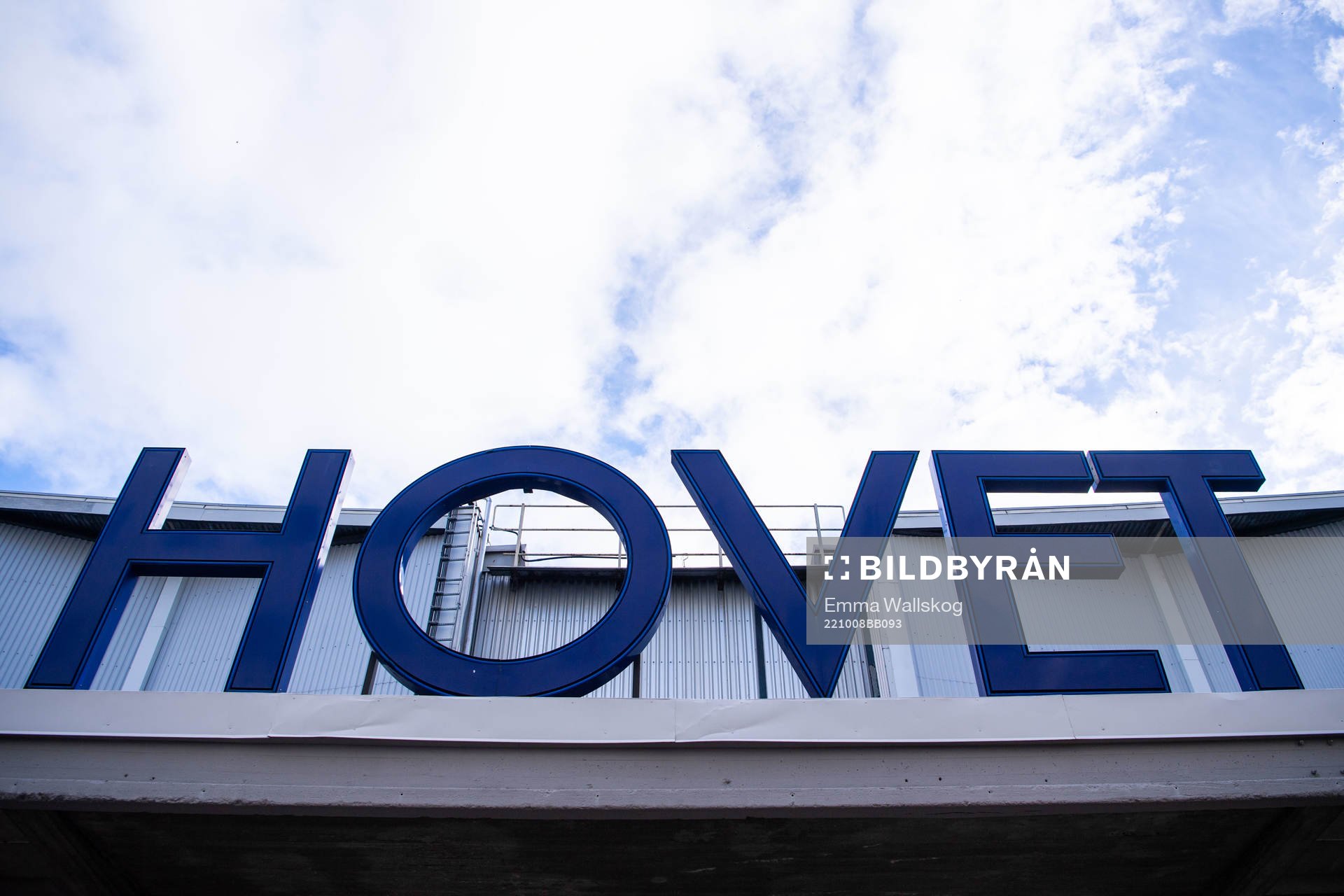 Exteriör vy över Hovet