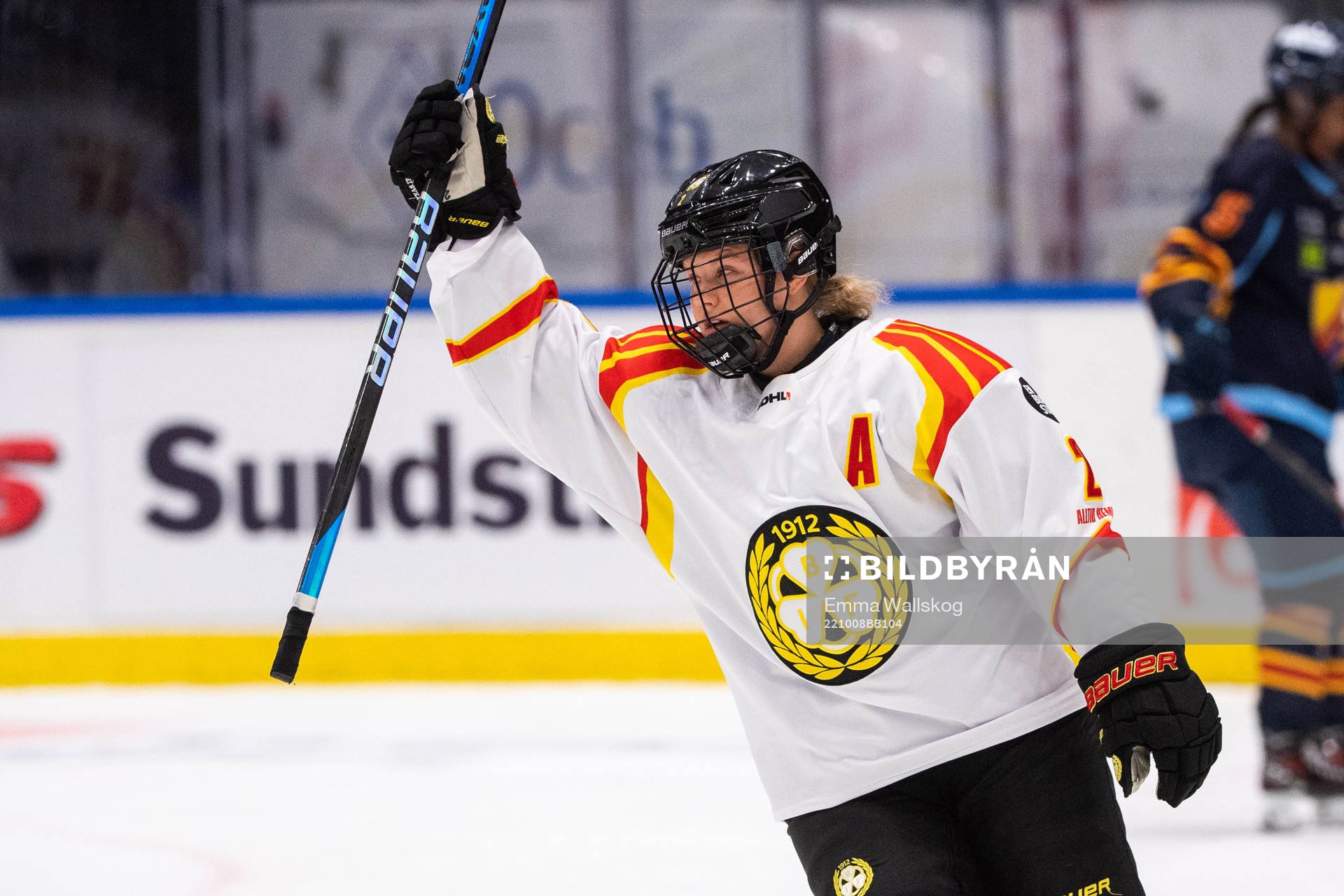 Brynäs Maja Nylen-Persson jublar