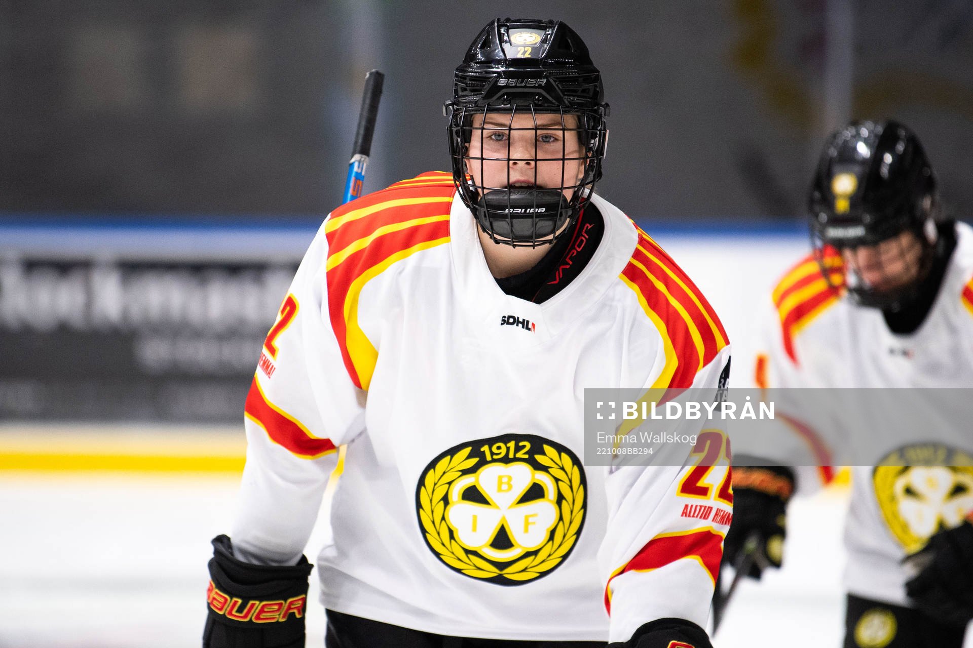 Brynäs Hanna Thuvik jublar