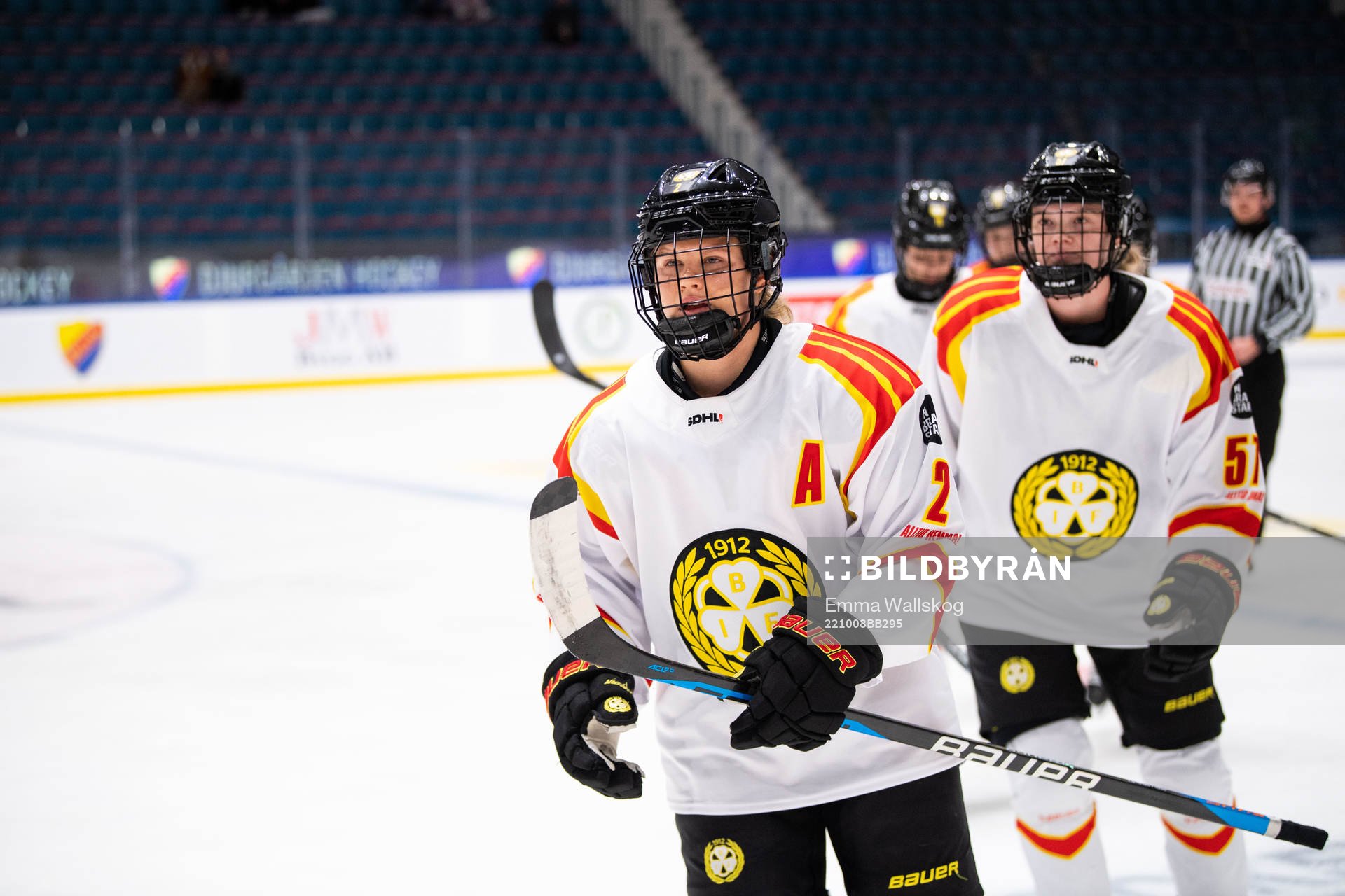 Brynäs Maja Nylen-Persson jublar