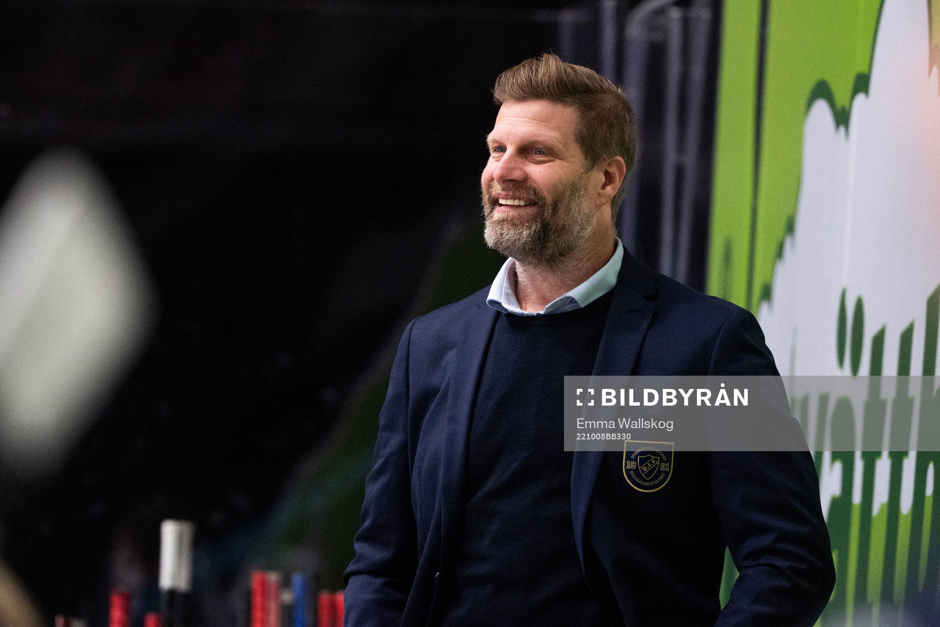 Djurgårdens assisterande tränare Fredrik Svensson