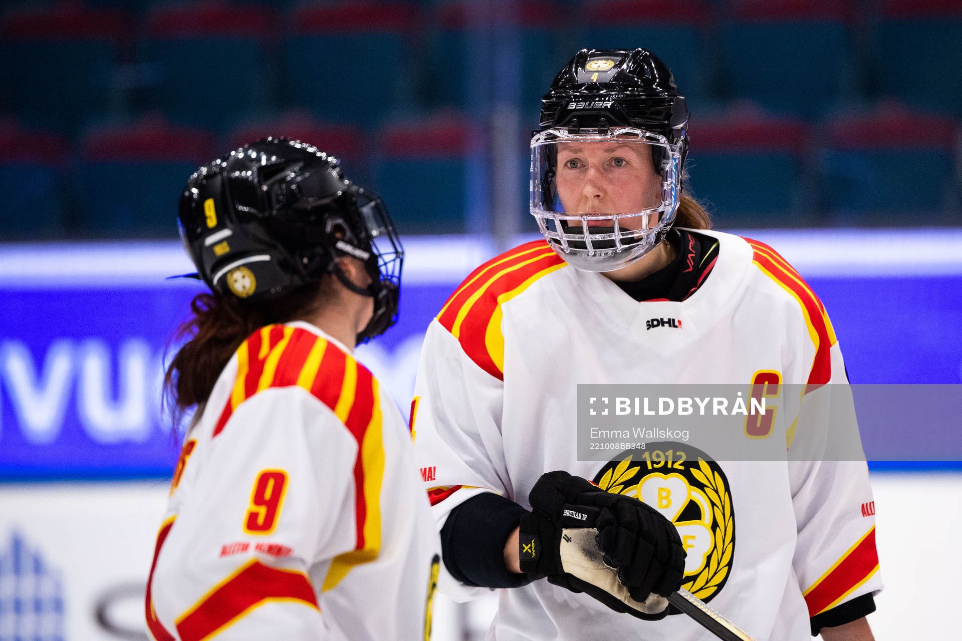 Brynäs Alena Mills och Rosa Lindstedt