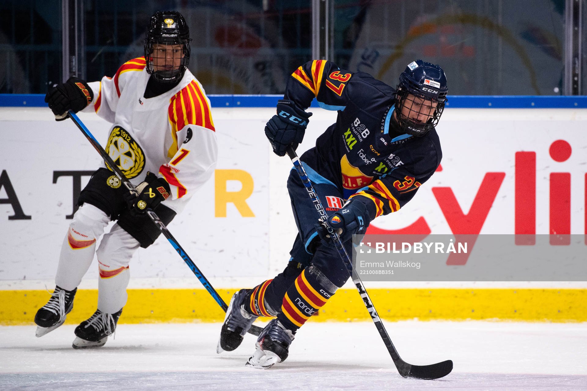 Brynäs Matilda Nilsson och Djurgårdens Josefine Holmgren