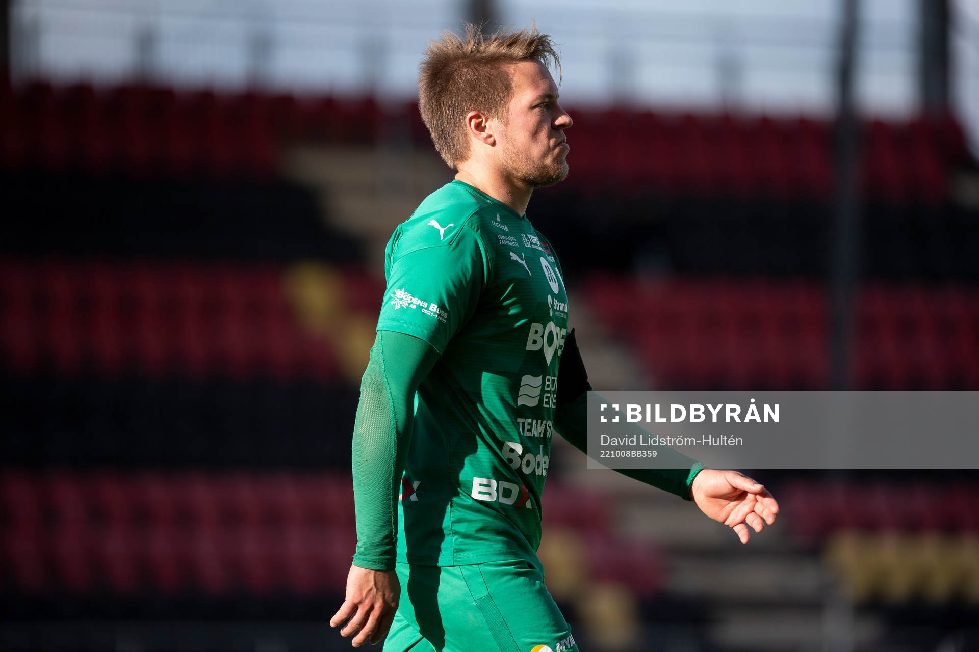 Bodens Emil Johansson deppar
