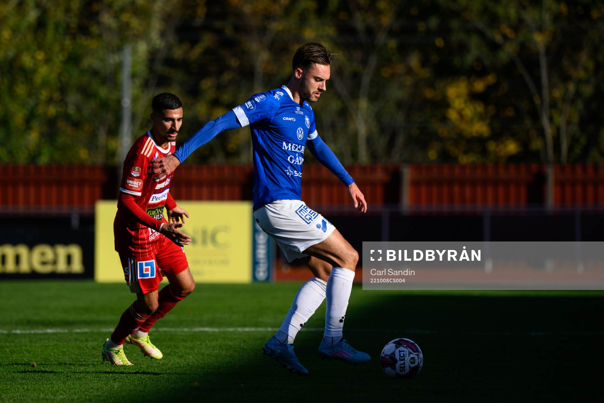 Skövdes Elmar Abraham och Trelleborgs Felix Hörberg