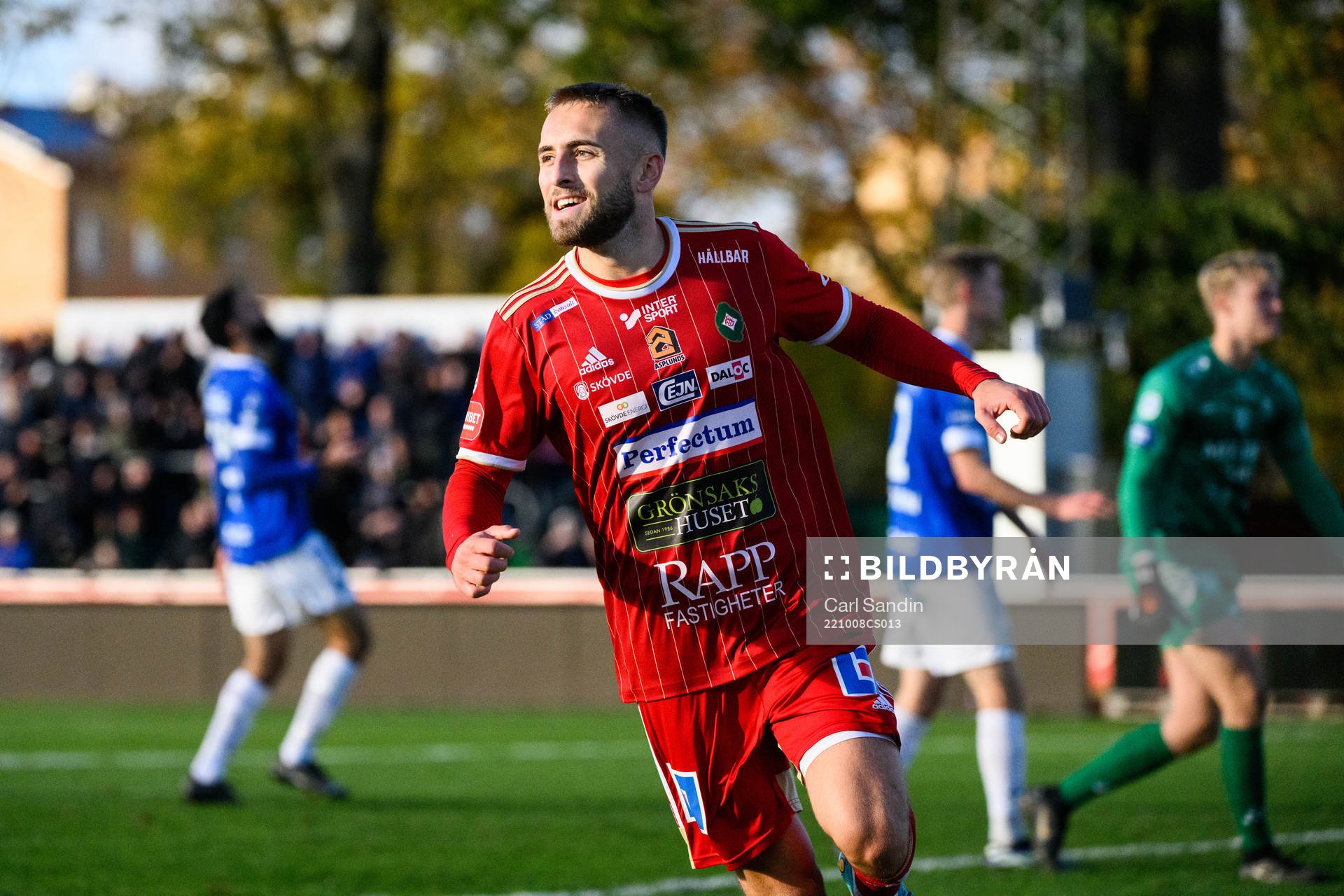 Skövde AIKs Jack Cooper Lover jublar