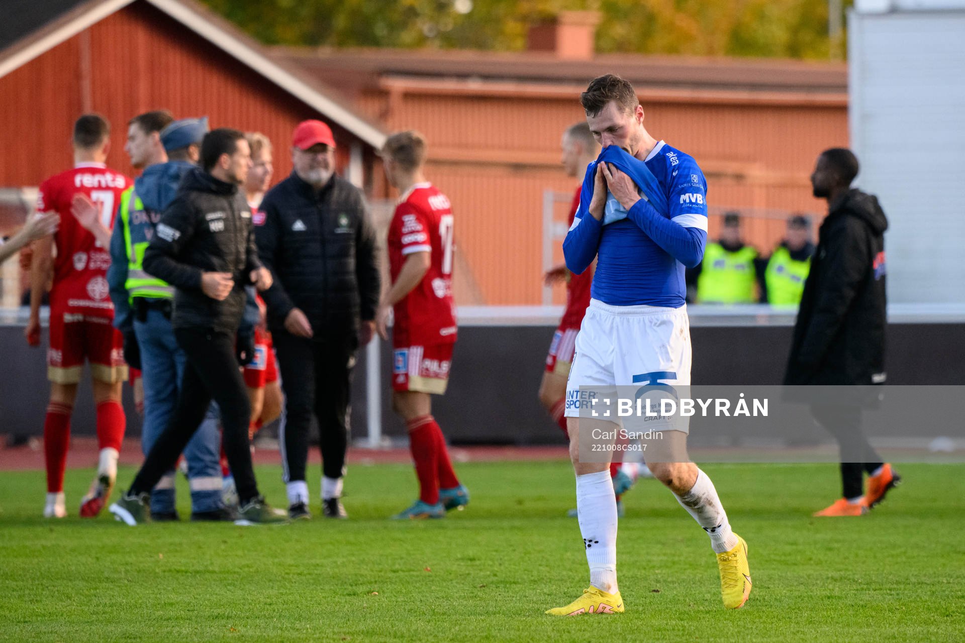 Trelleborgs Nicolas Mortensen deppar