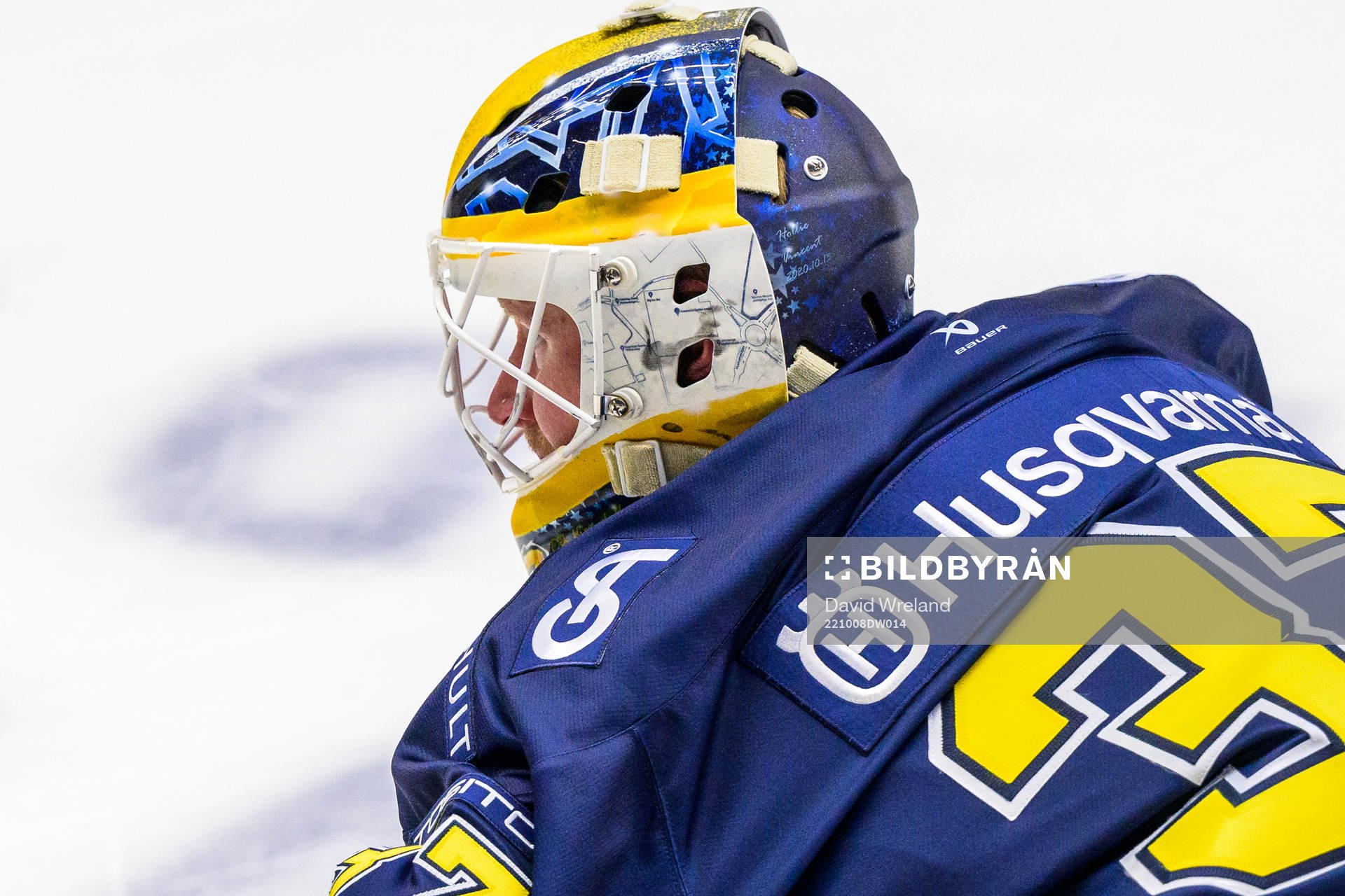 HV71s målvakt Jonas Gunnarsson