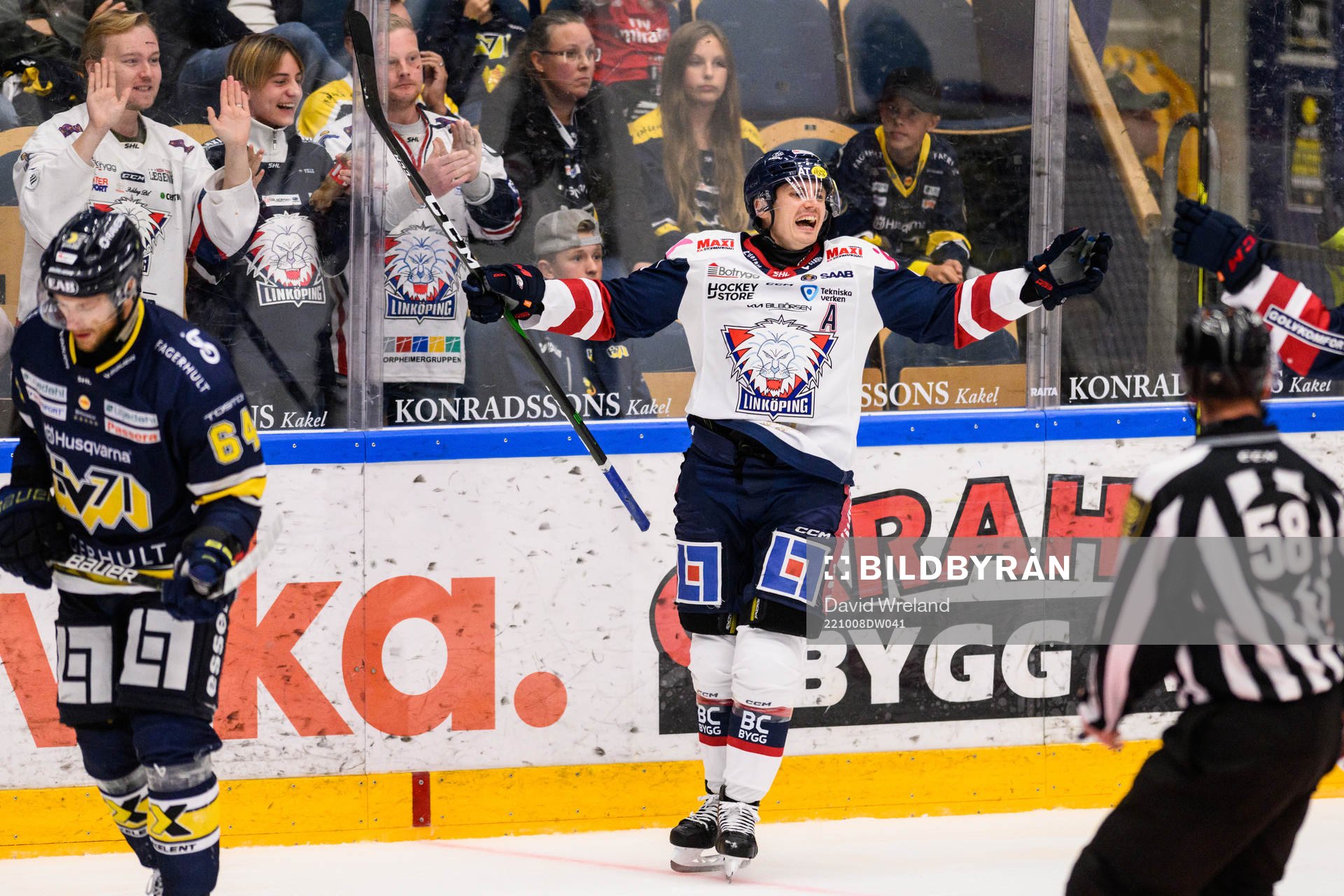 Linköpings Markus Ljungh jublar