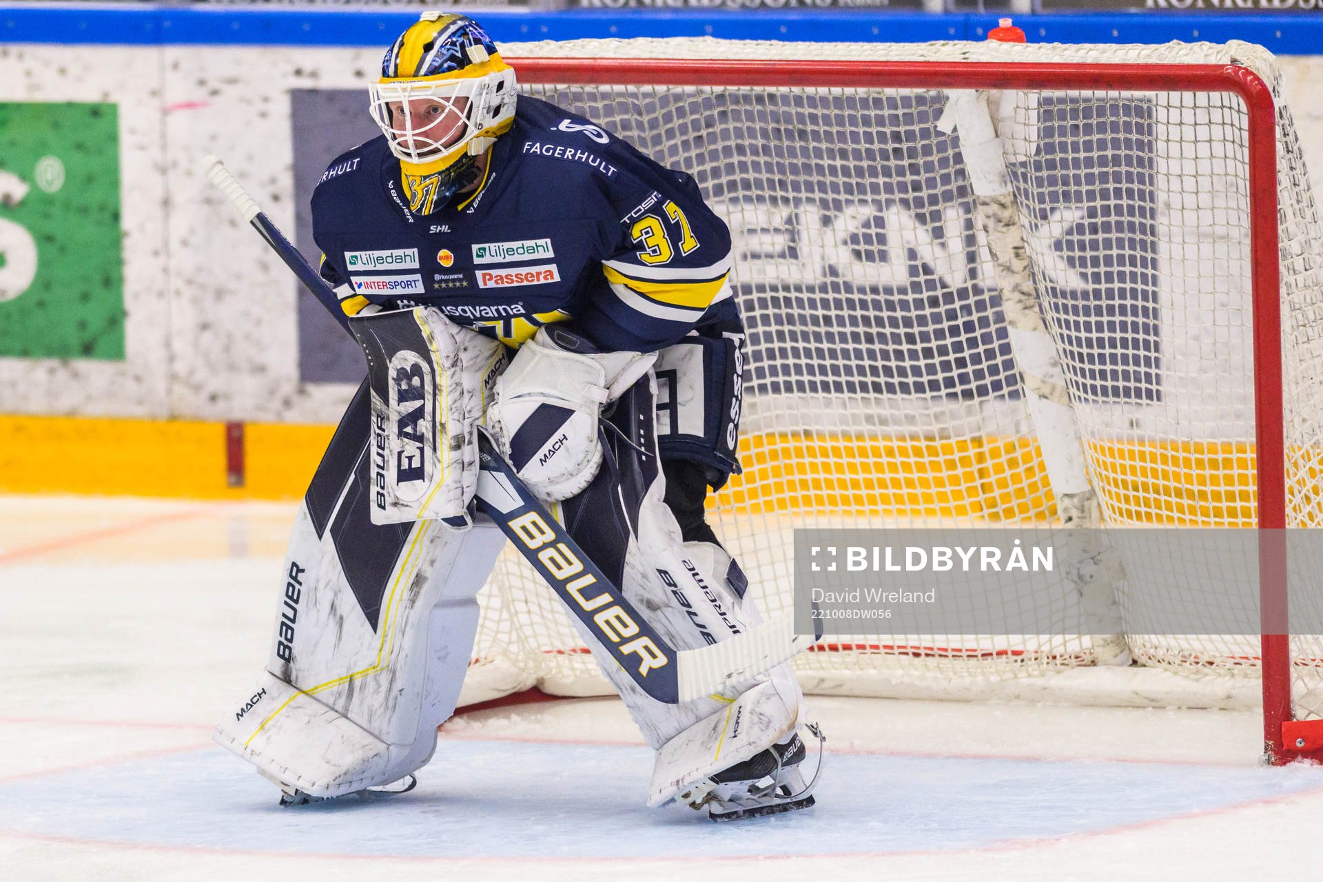 HV71s målvakt Jonas Gunnarsson