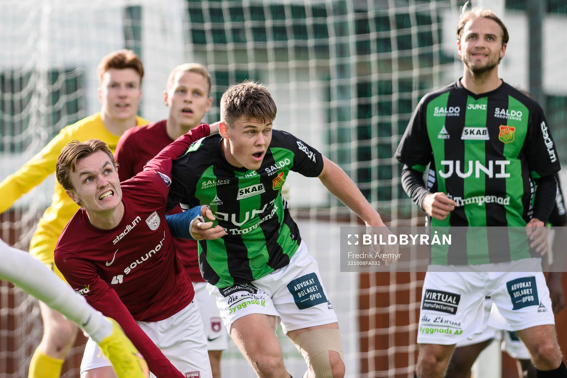 Qvidings Isak Skoog och GAIS Axel Henriksson