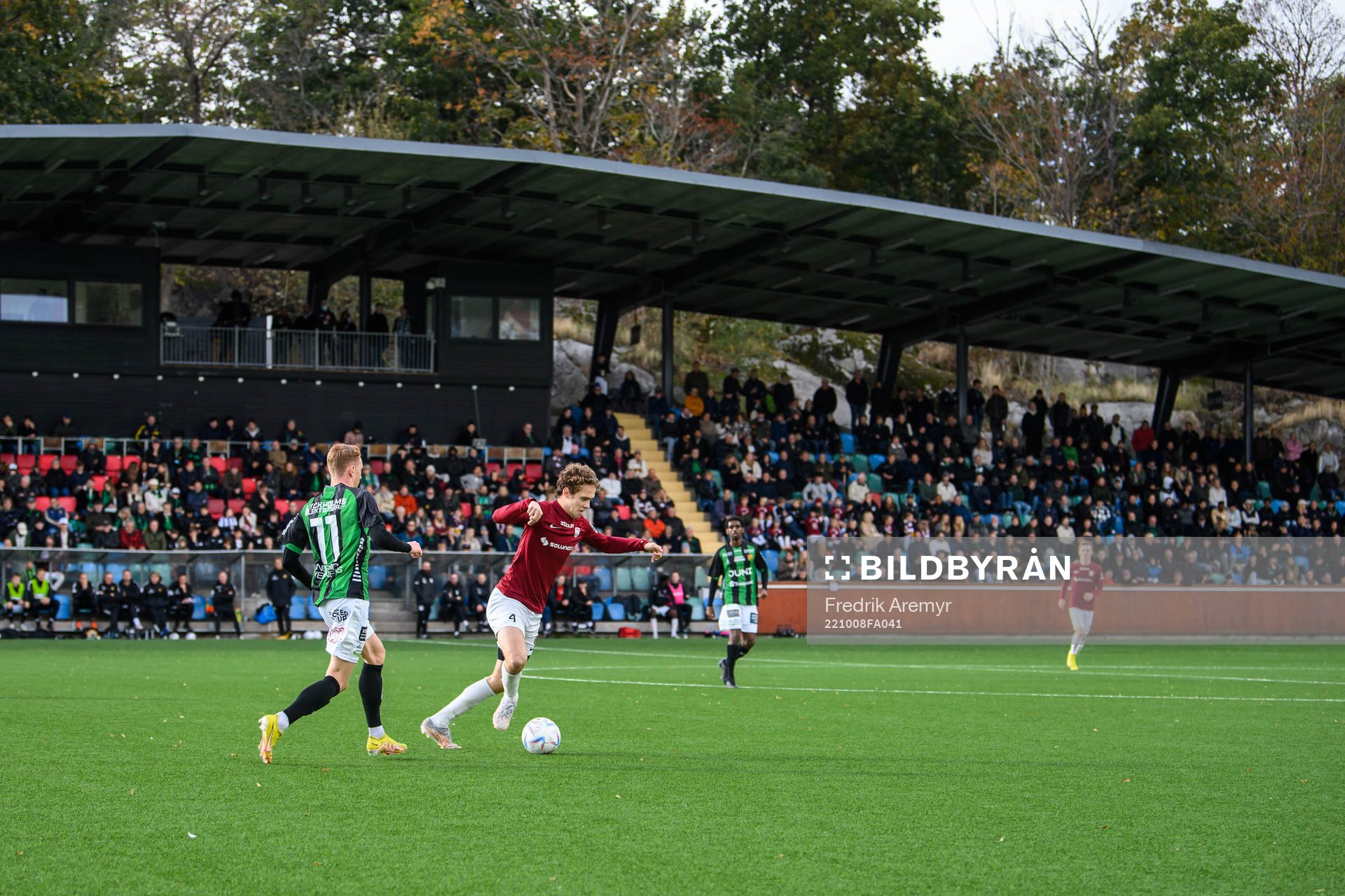 GAIS Julius Lindberg och Qvidings Vilgot Parsmo