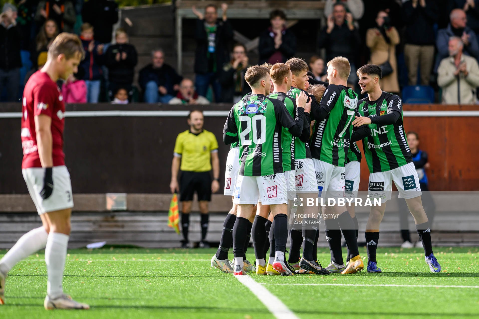 GAIS spelare jublar