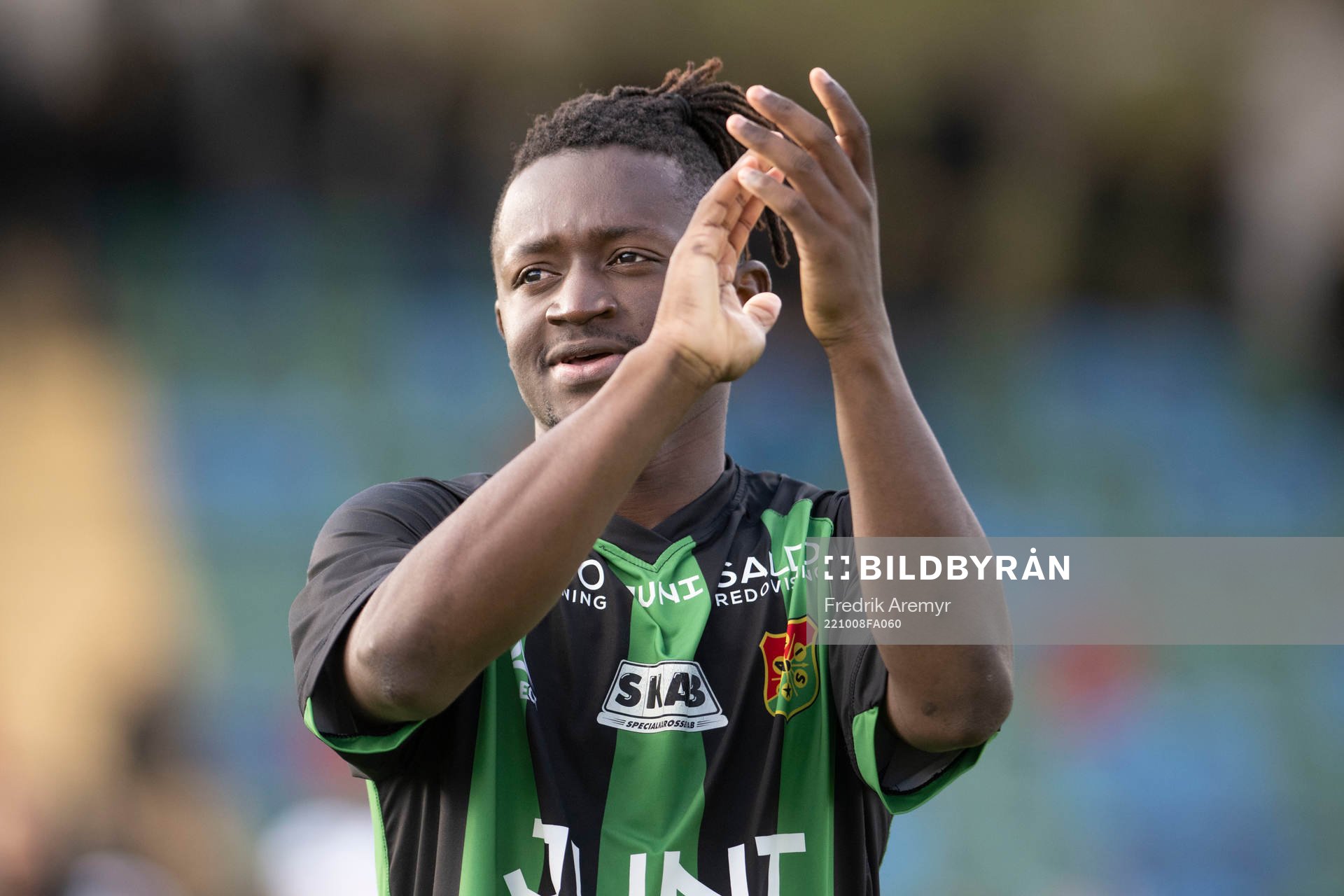 GAIS Michael Kargbo jublar