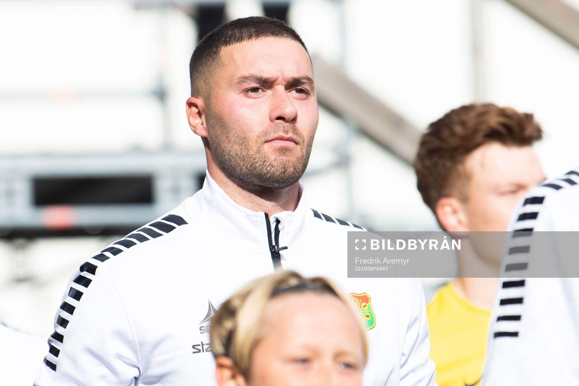 GAISs målvakt Mergim Krasniqi