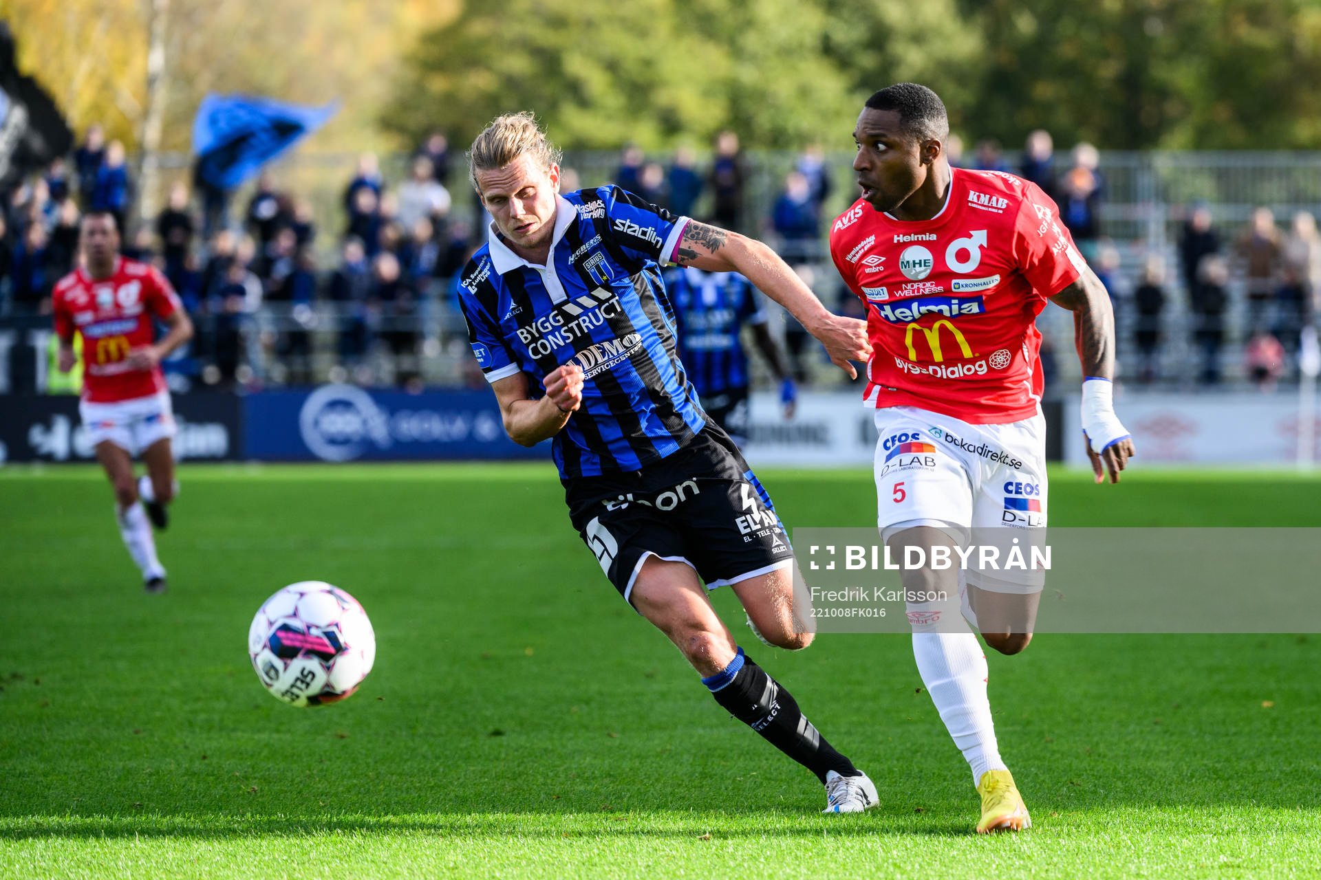 Sirius Tim Björkström och Degerfors Joseph - Claude