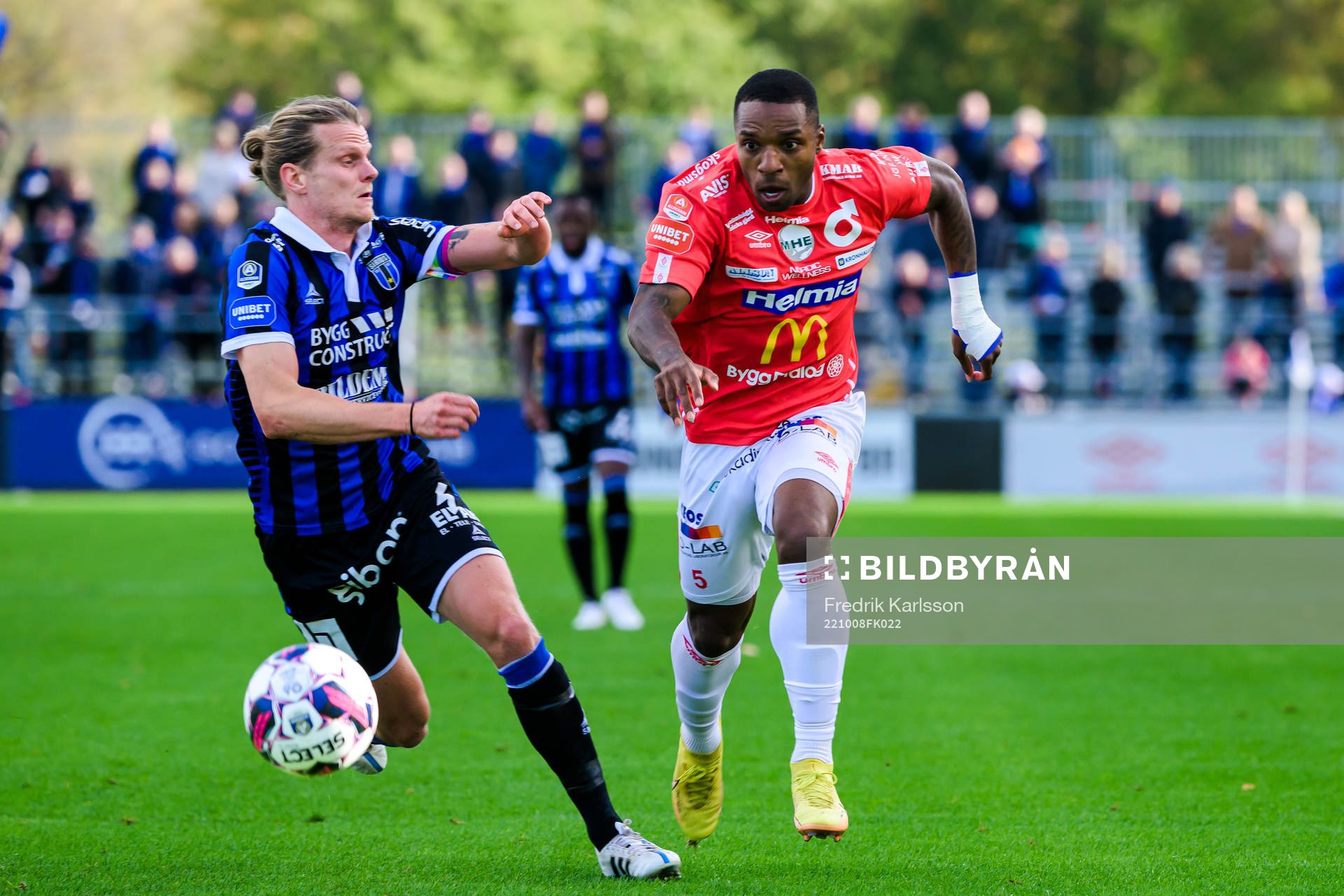 Sirius Tim Björkström och Degerfors Joseph - Claude