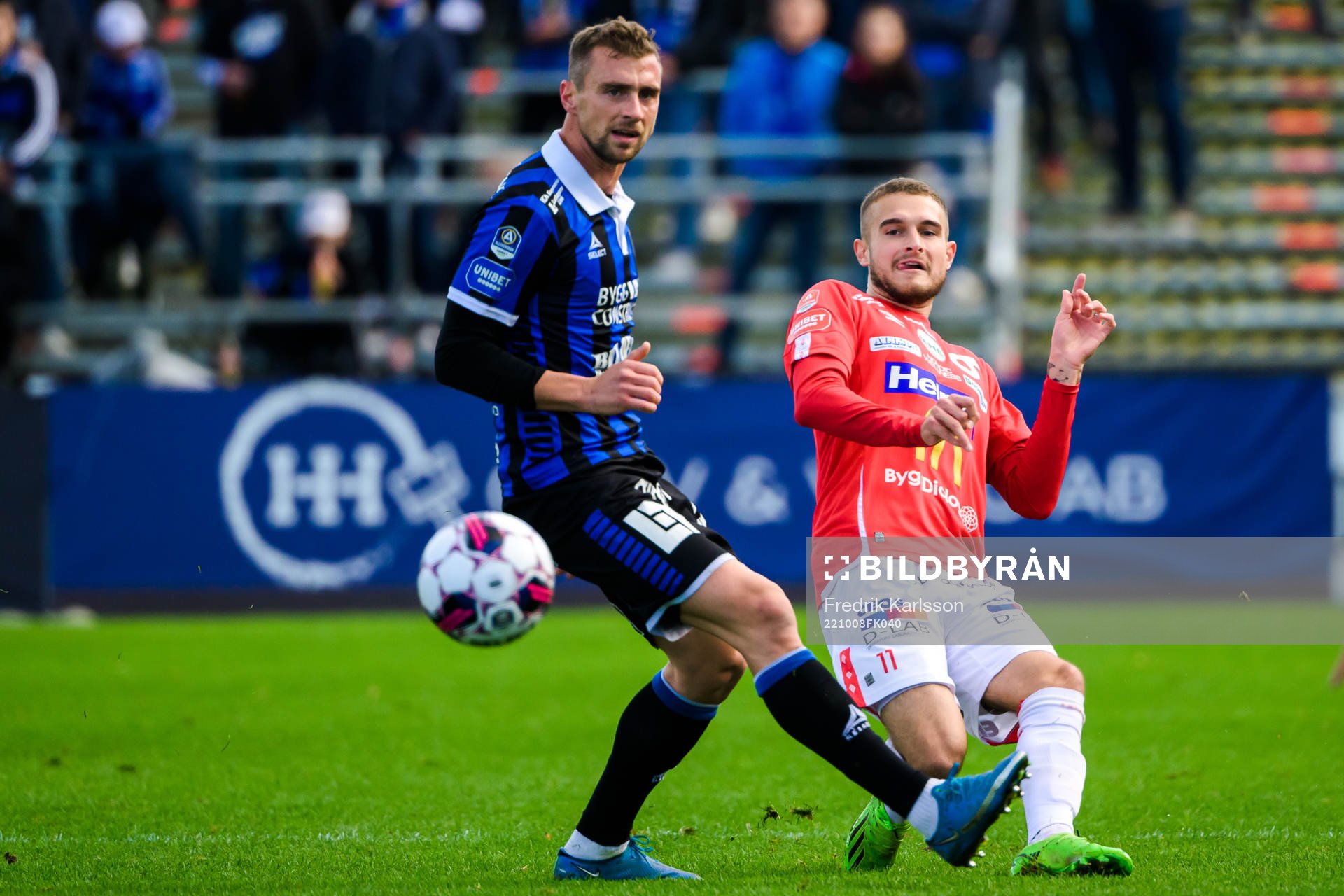 Sirius Filip Rogic och Degerfors Christos Gravius
