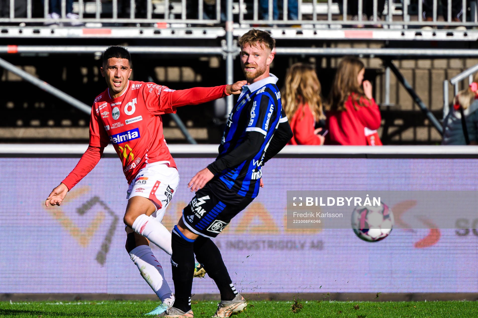 Degerfors Elyas Bouzaiene och Sirius Dennis Widgren