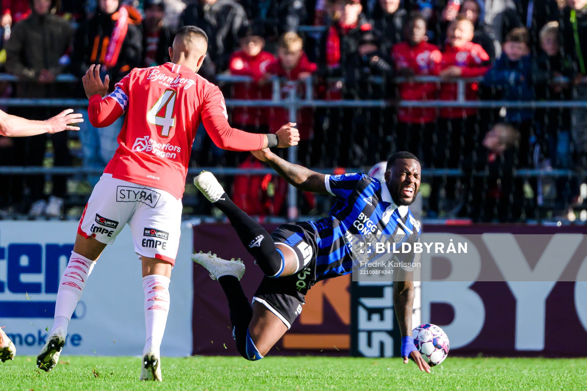 Degerfors Sean Sabetkar och Sirius Christian Kouakou