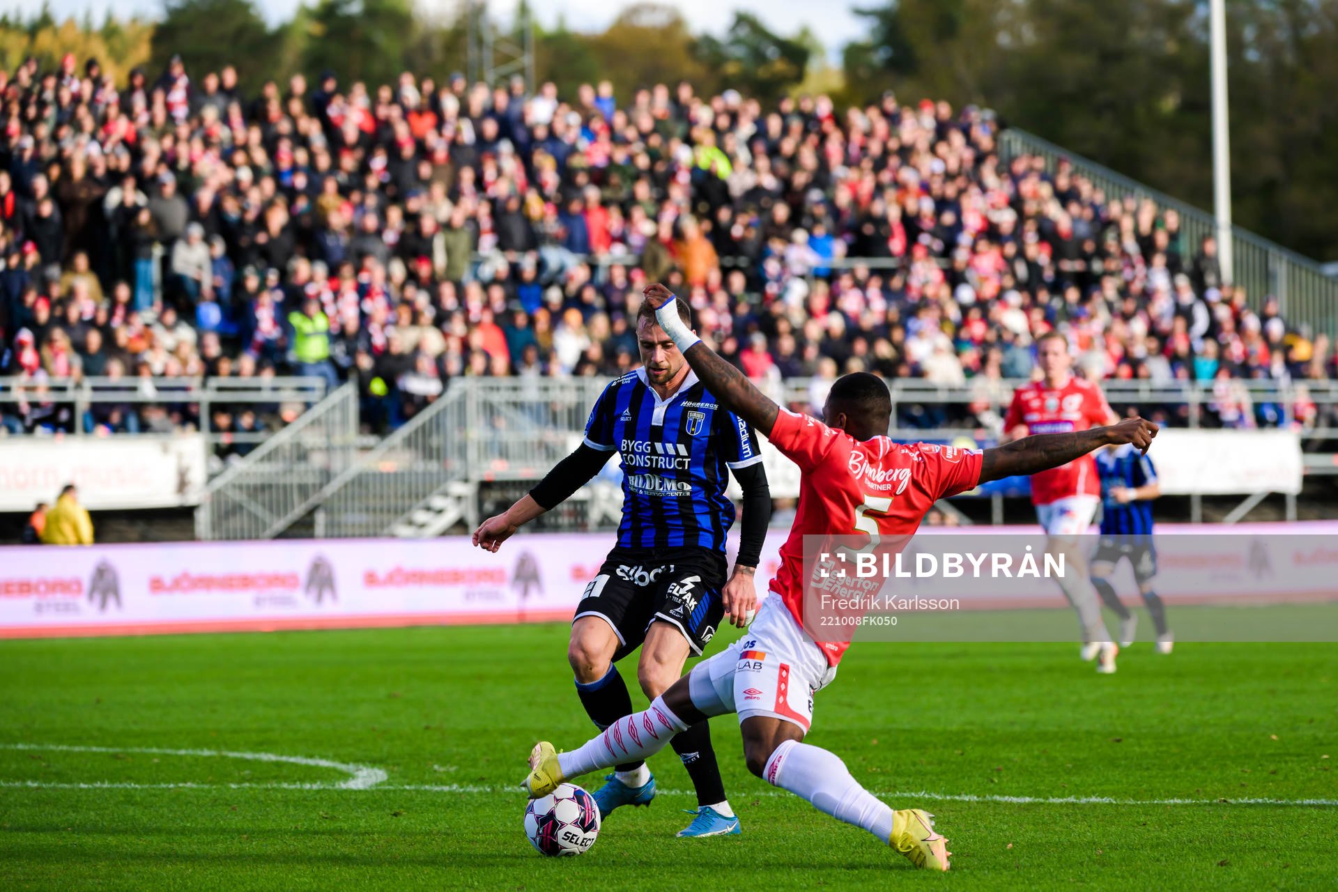 Sirius Filip Rogic och Degerfors Joseph - Claude Agyeman