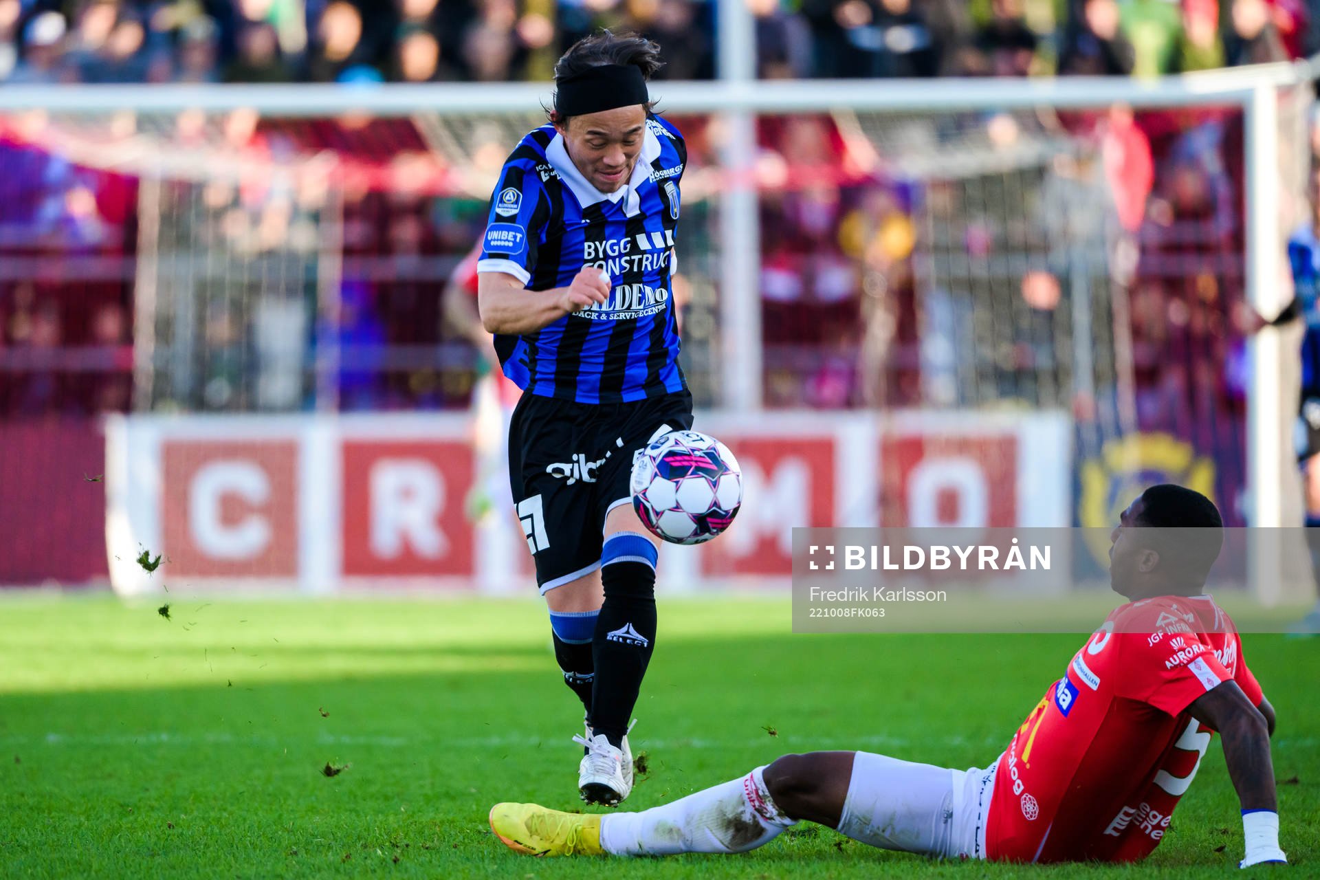 Sirius Yukiya Sugita och Degerfors Joseph - Claude Agyeman