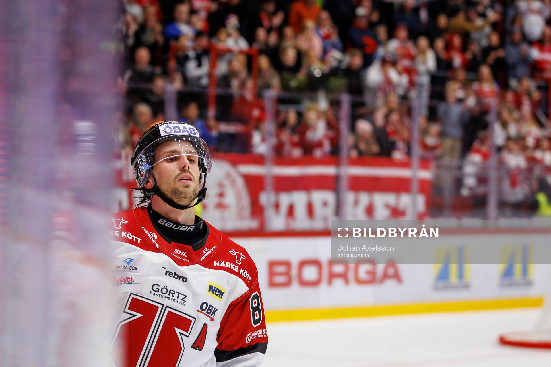 Örebros Mathias Bromé deppar