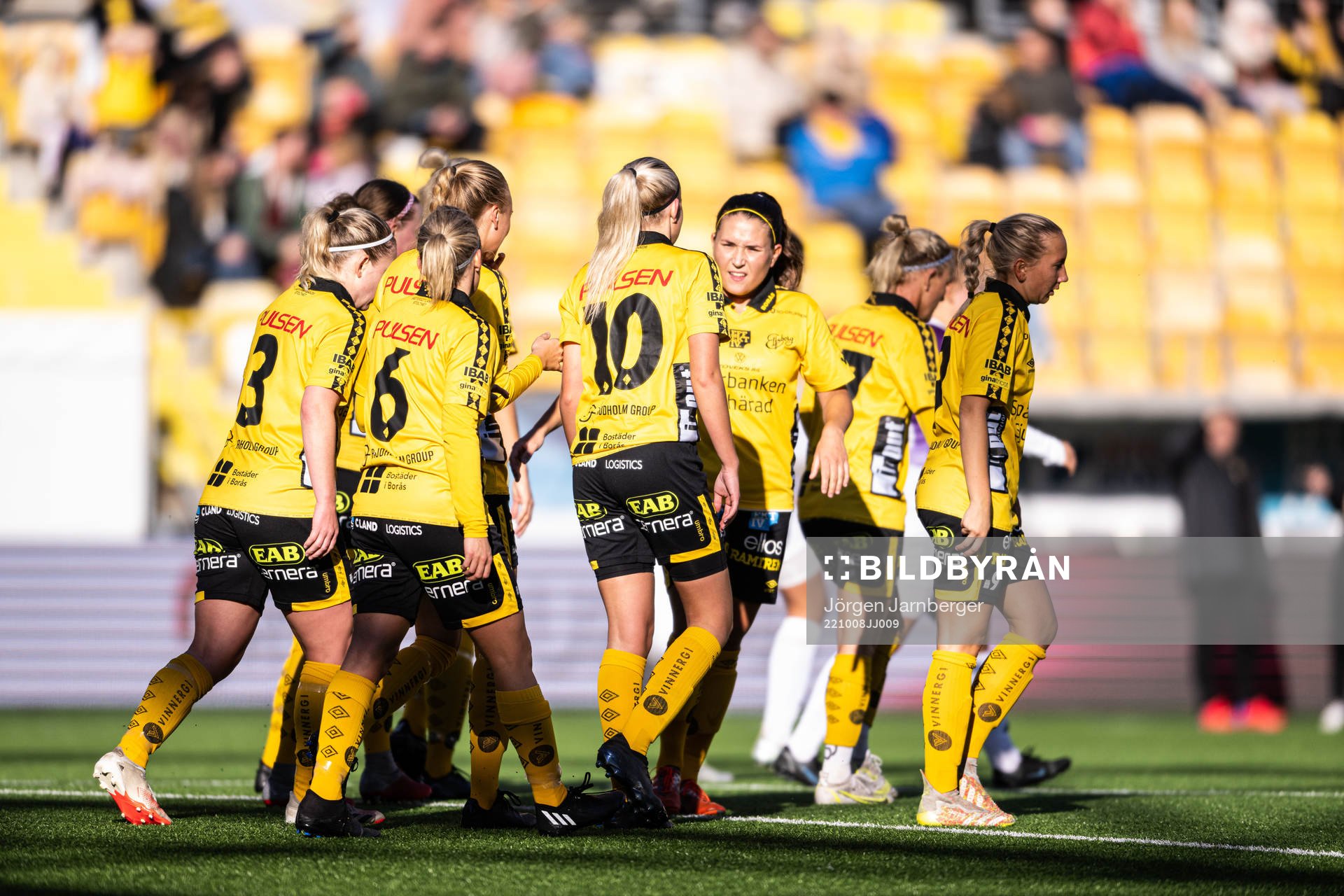 Elfsborgs spelare jublar