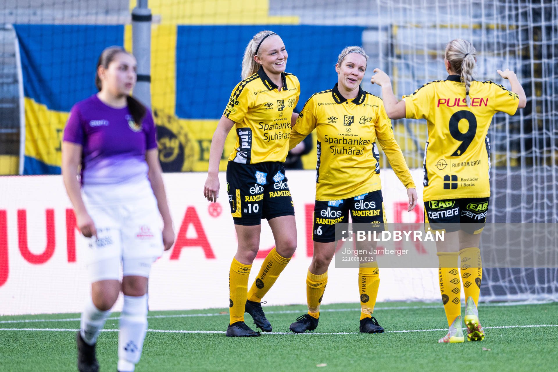 Elfsborgs Matilda Ståhlbom Karlsson och Linda Westberg