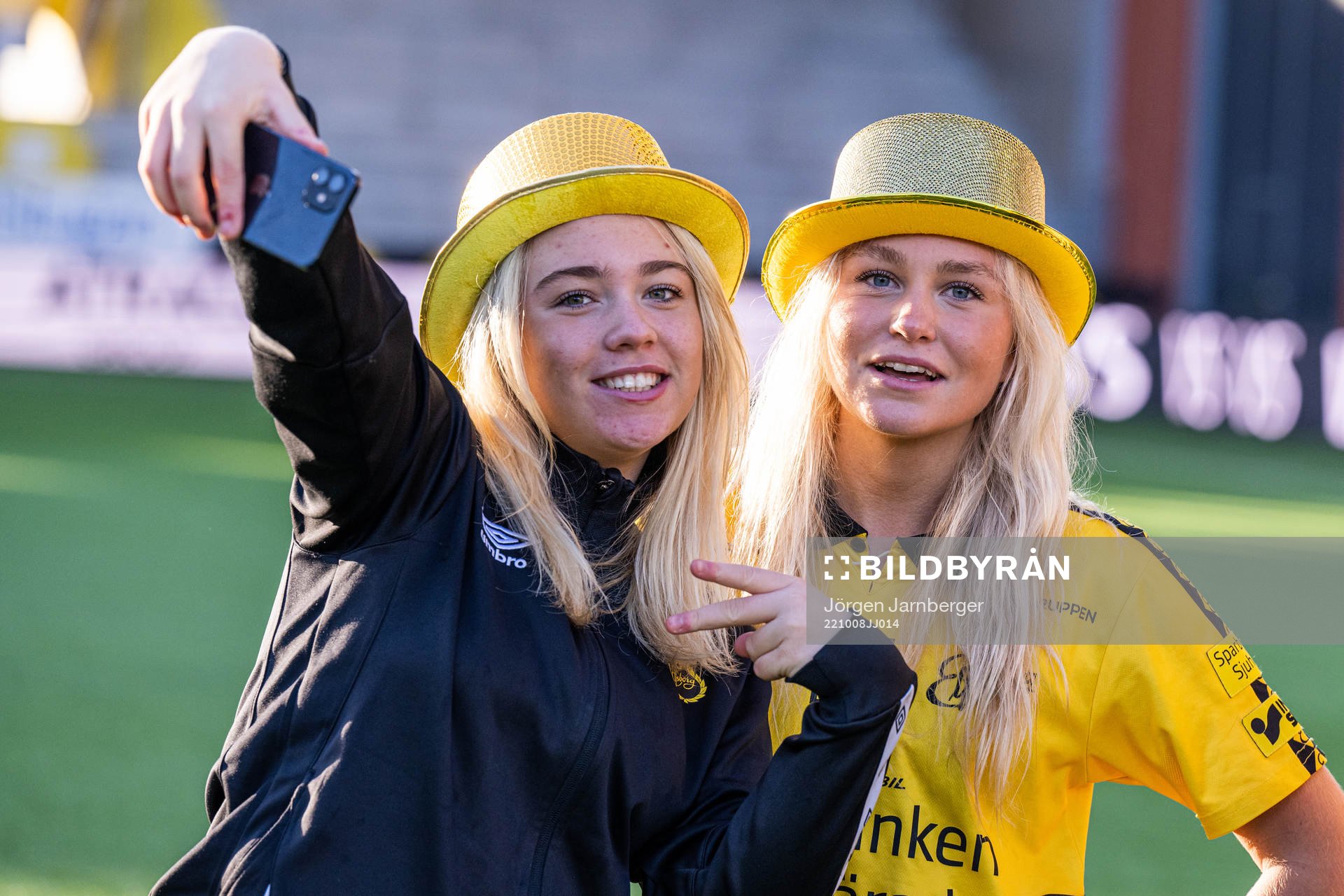Elfsborgs Evelina Brink och Matilda Ståhlbom Karlsson
