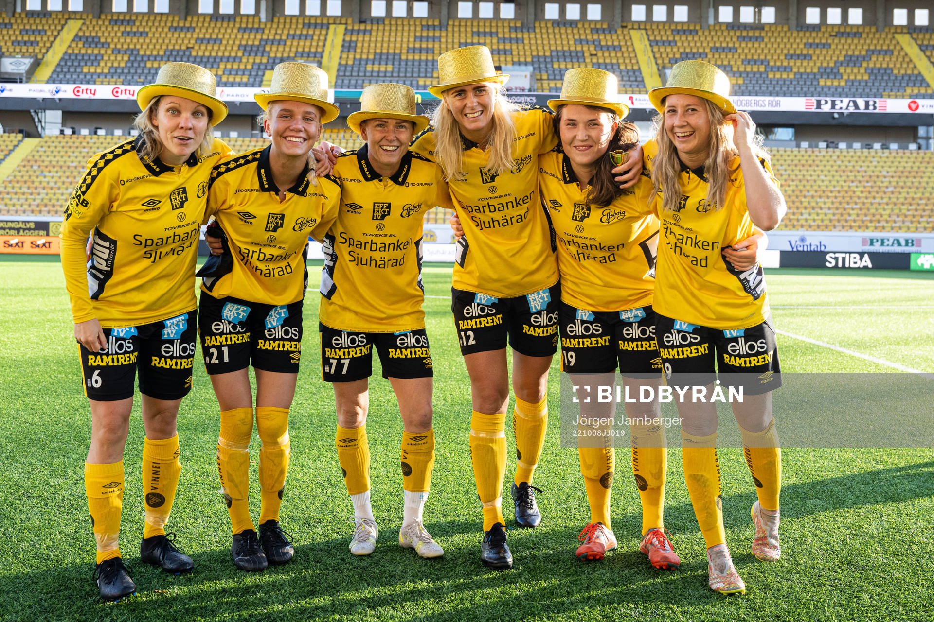 Elfsborgs Linda Westberg Carlsson, Tea Skoglund, Sara