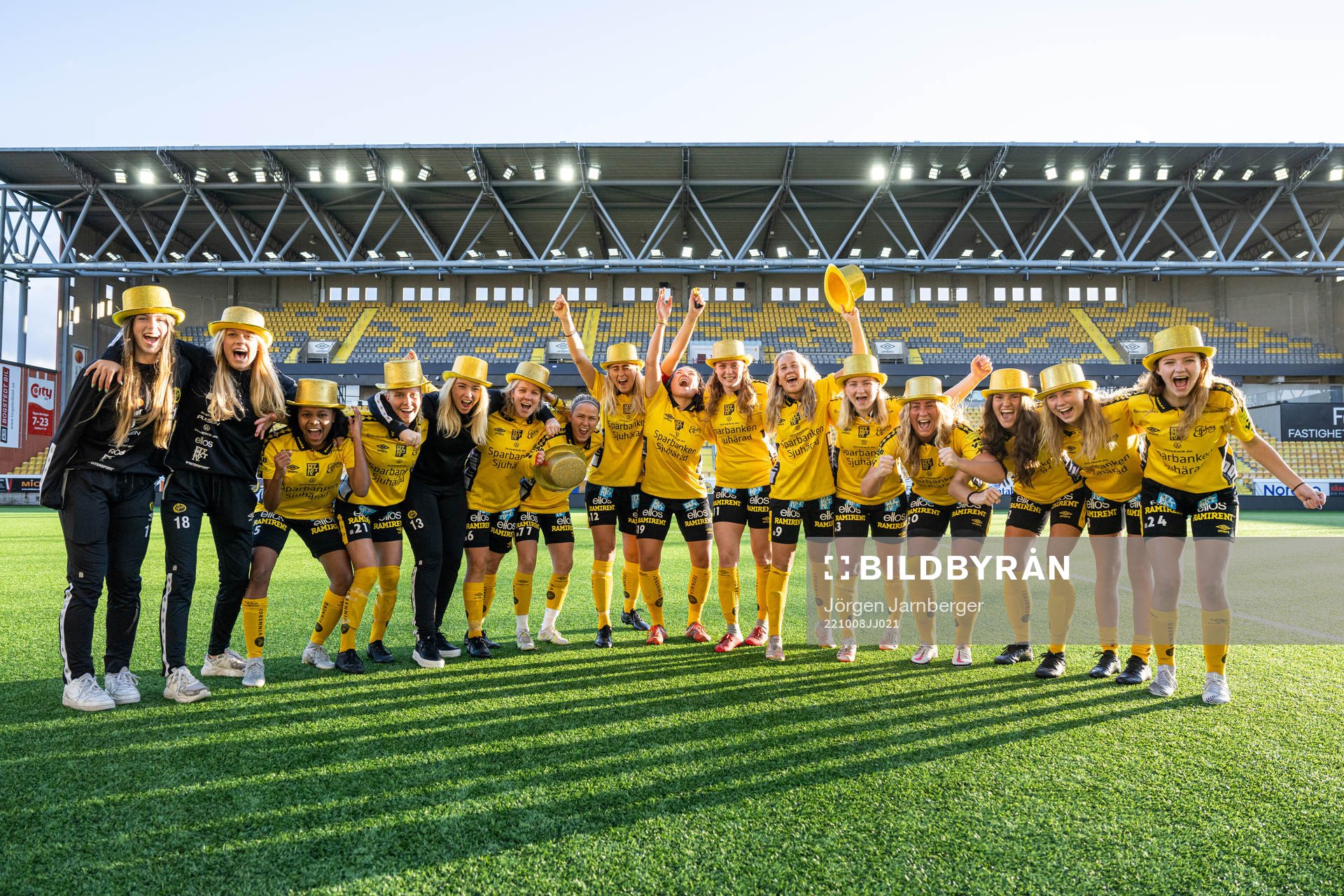 Elfsborgs spelare jublar