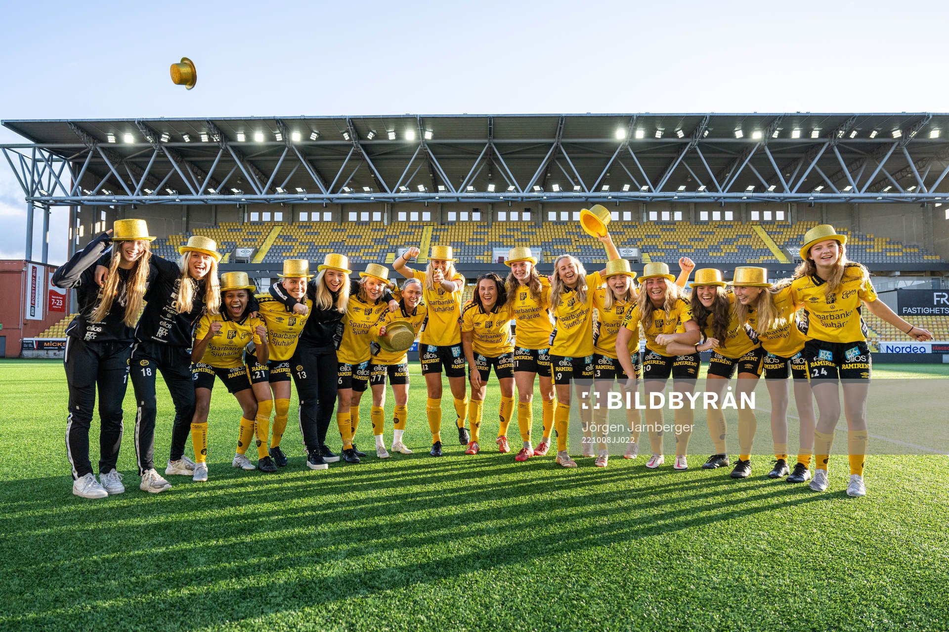 Elfsborgs spelare jublar