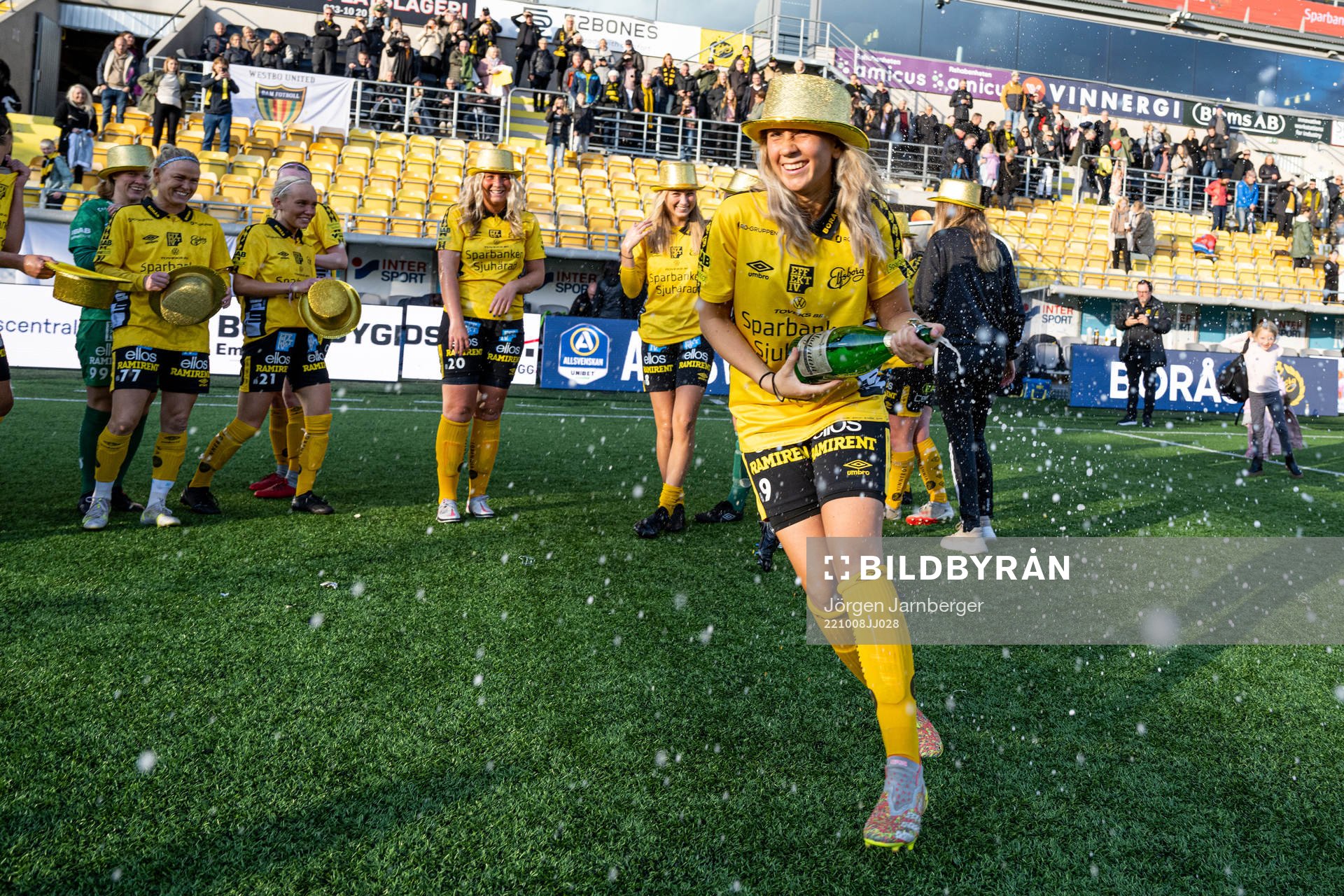 Elfsborgs Cornelia Andersson jublar