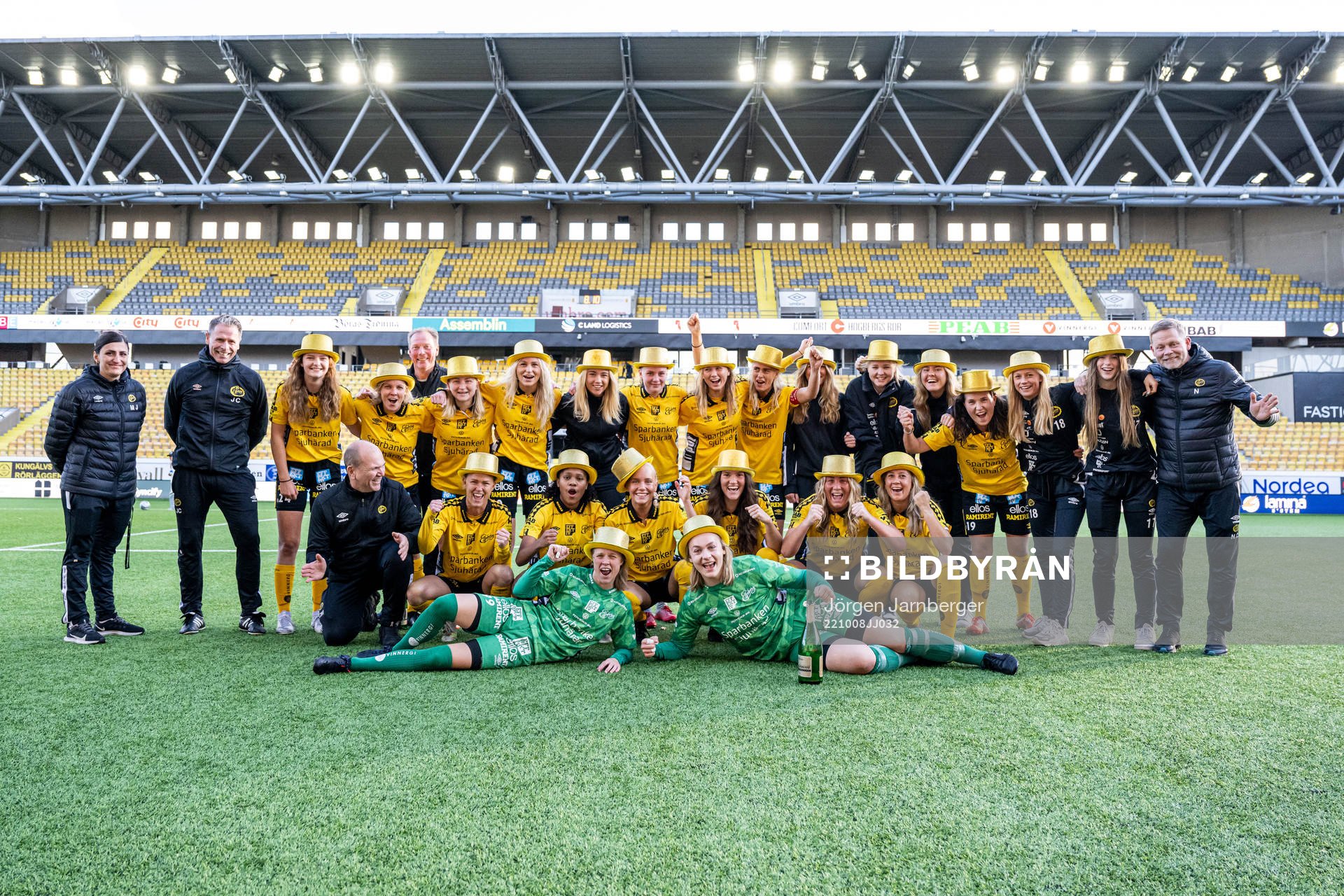 Elfsborgs spelare jublar