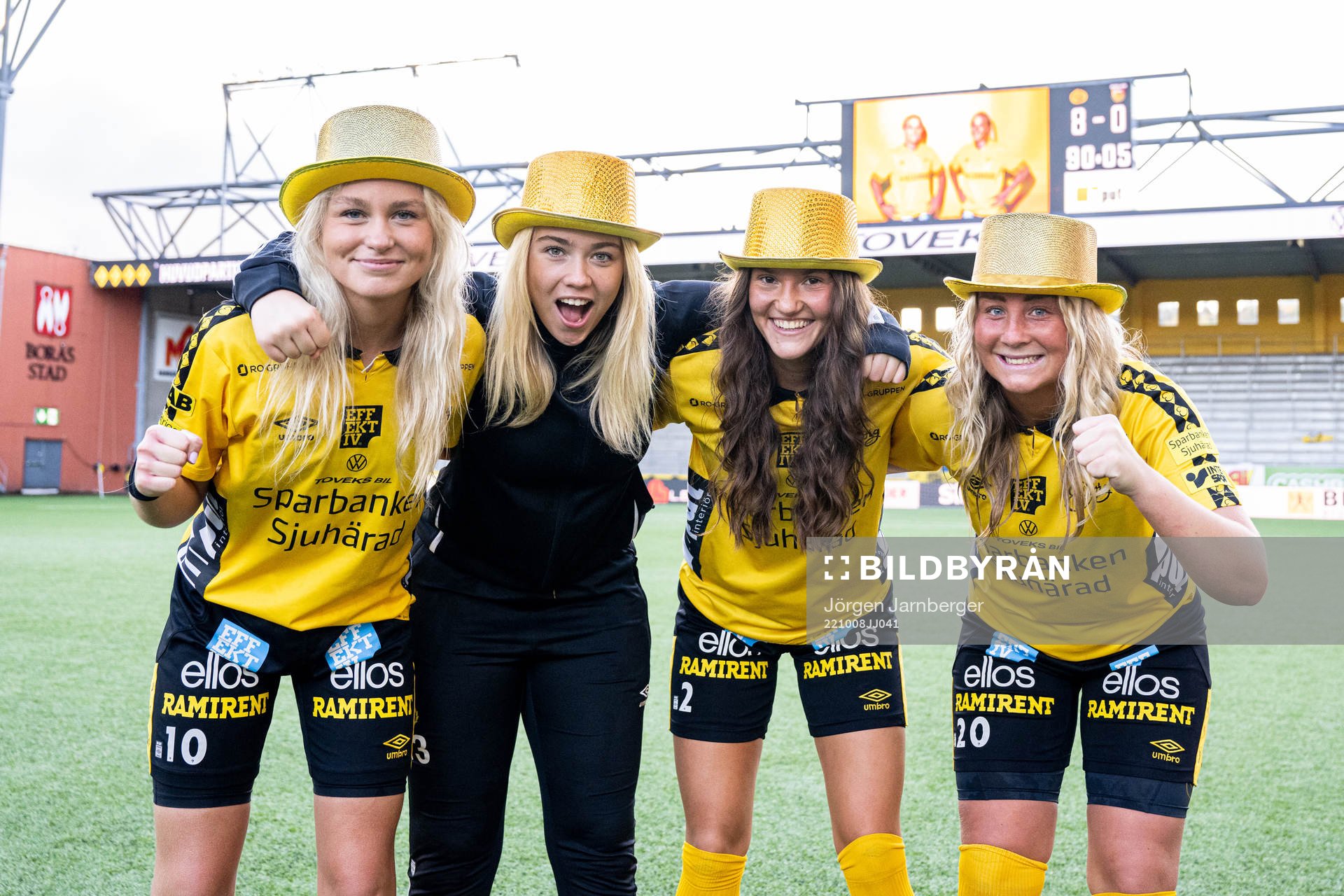 Elfsborgs Matilda Ståhlbom Karlsson, Evelina Brink, Wilda