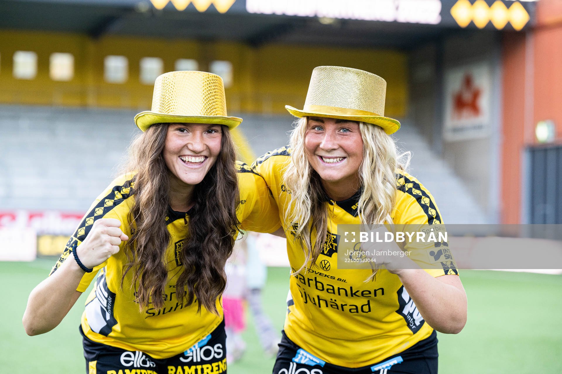 Elfsborgs e2och Ebba Johansson jublar