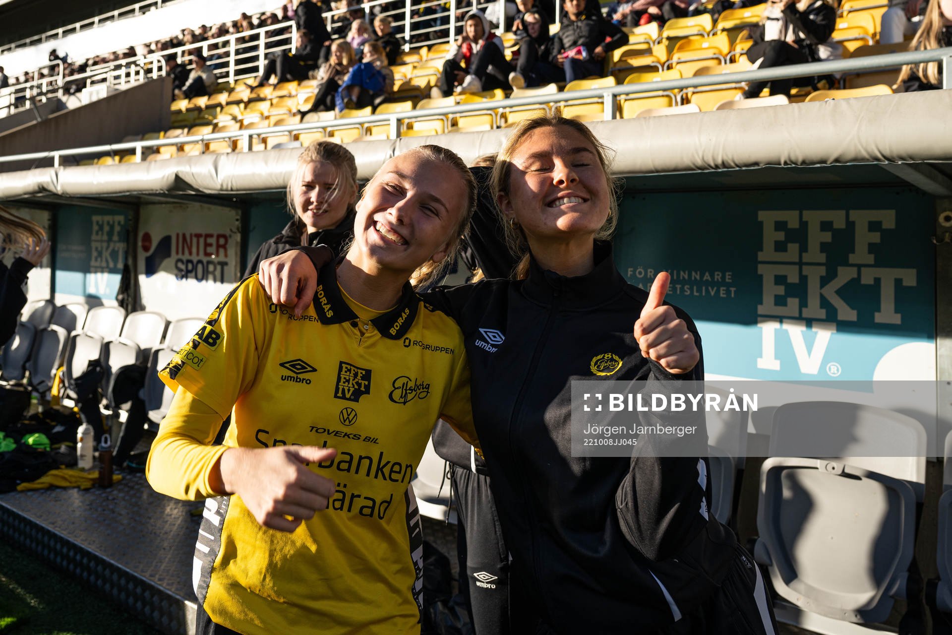 Elfsborgs spelare jublar
